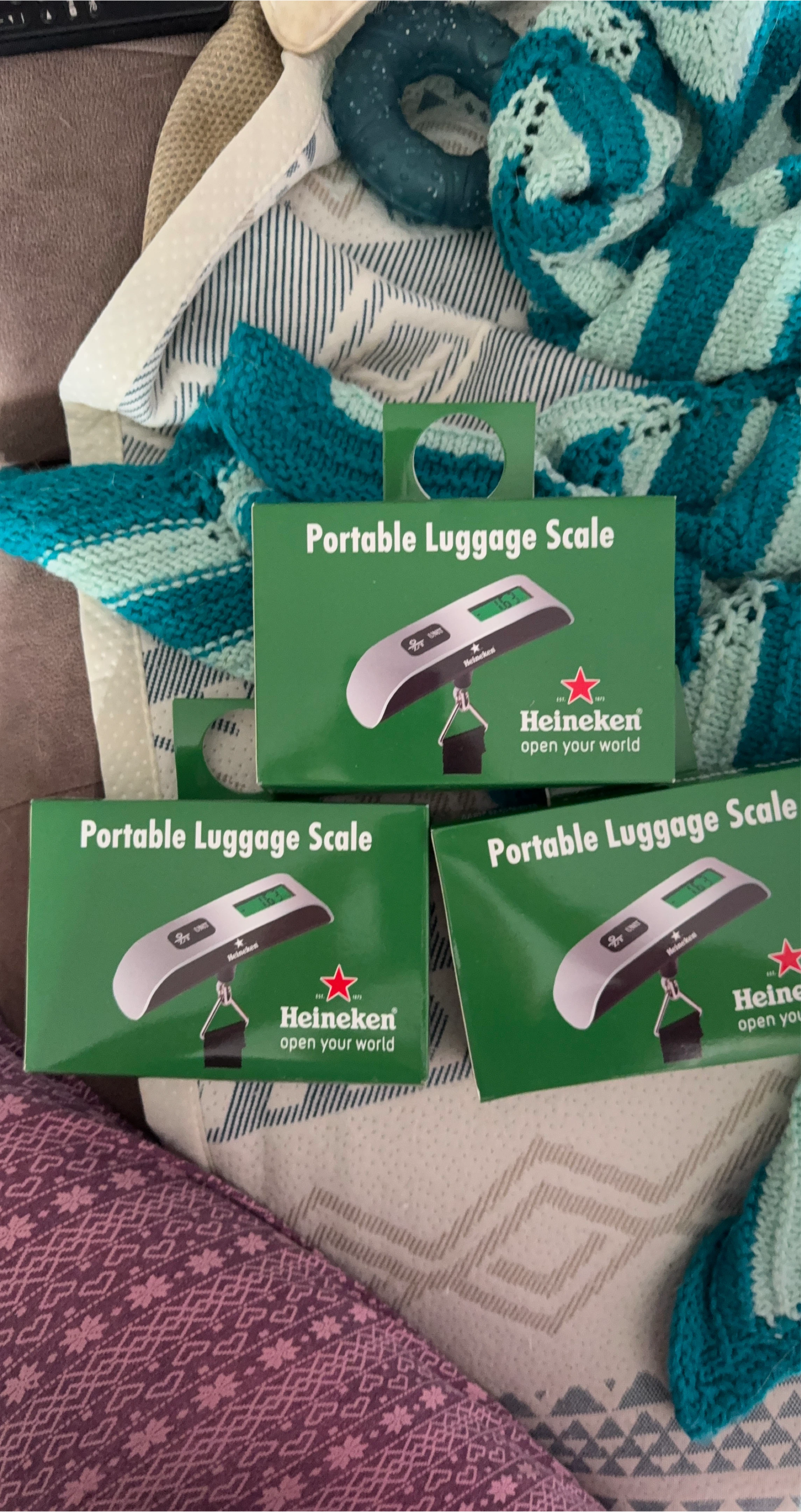 Heineken Portable Luggage Scale - New in Box image indicator(1)