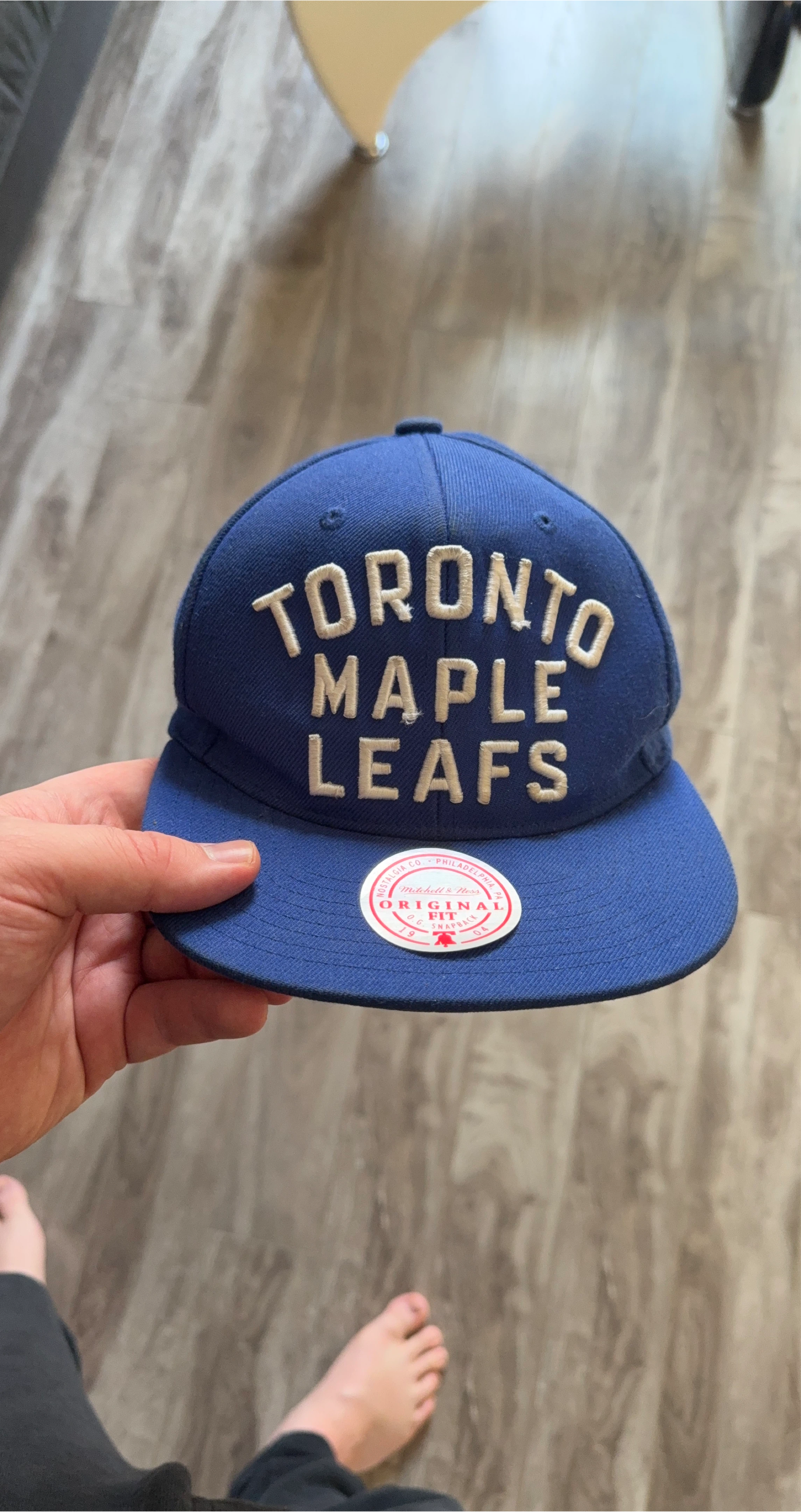 Toronto Maple Leafs Mitchell & Ness Snapback Hat thumbnail