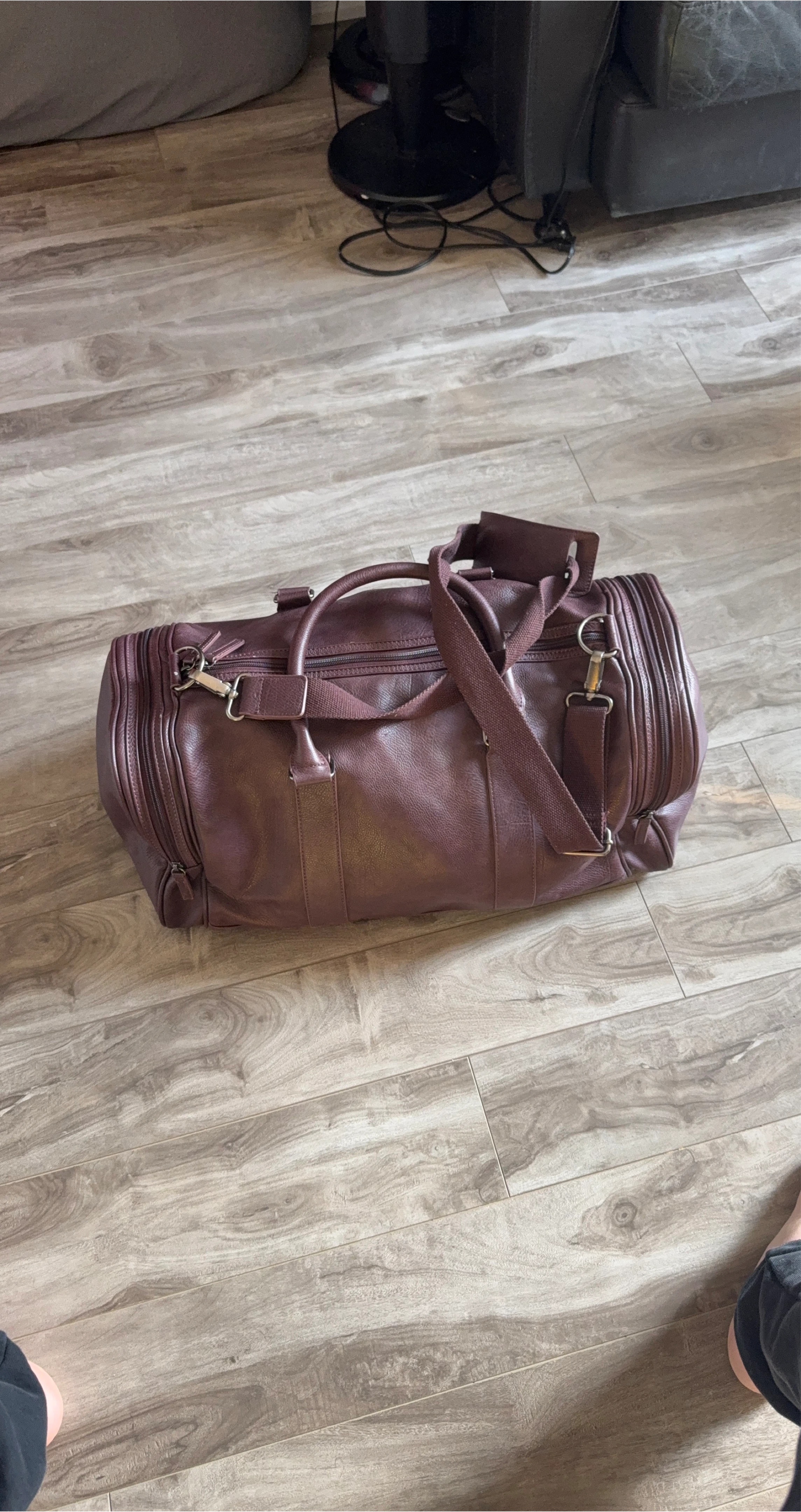 Maroon Duffel Bag thumbnail