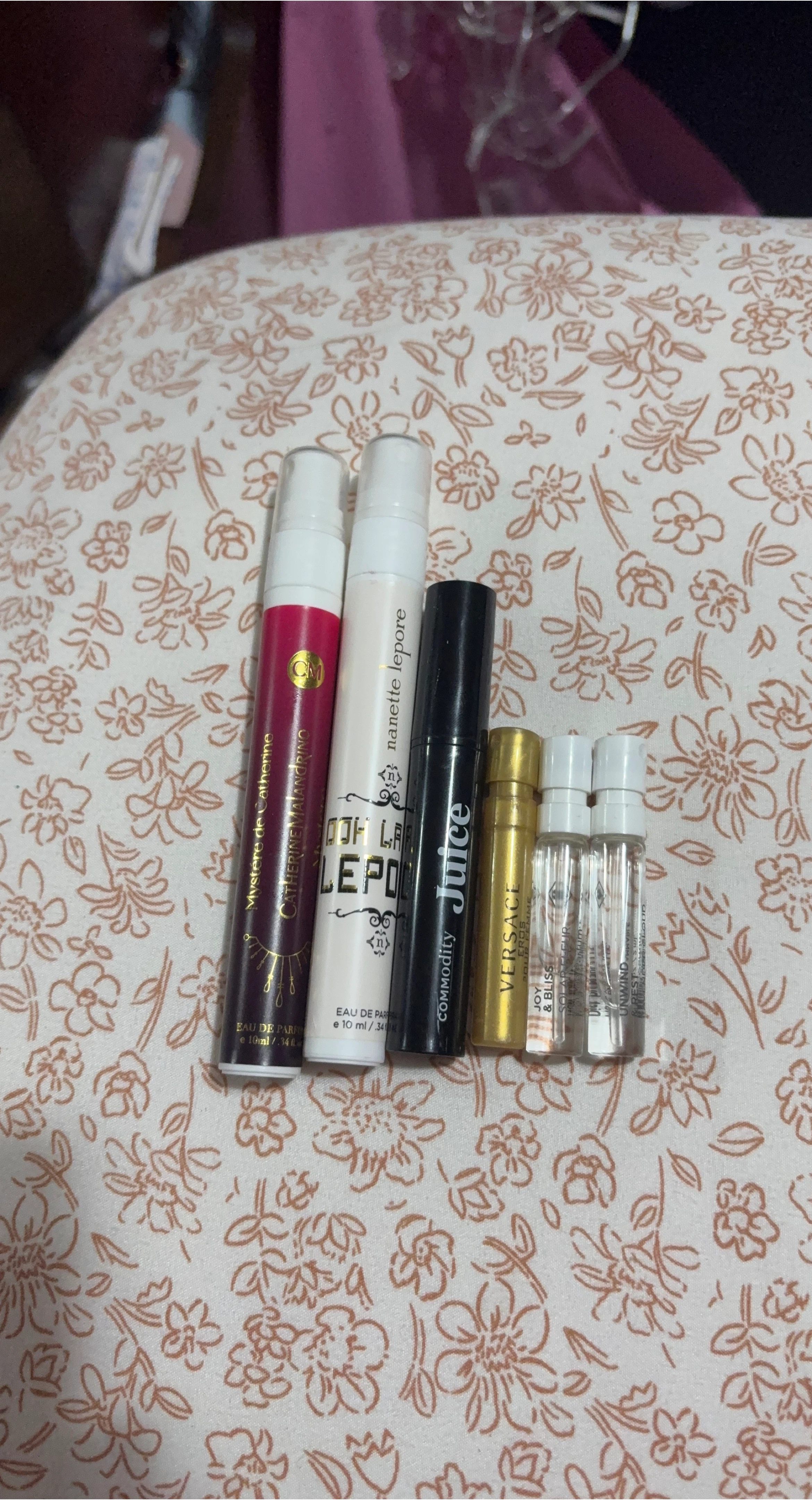 Sample size Perfumes