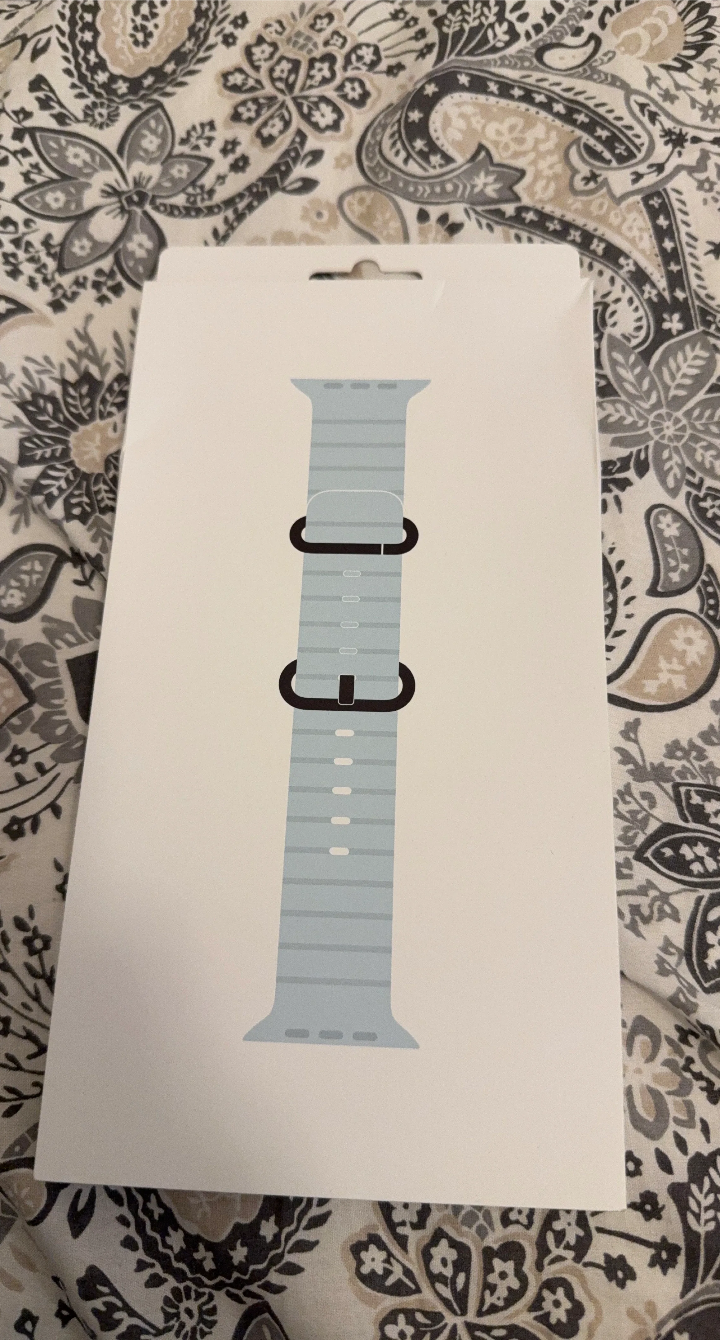 New Apple Watch 49mm Ocean Band - Blue