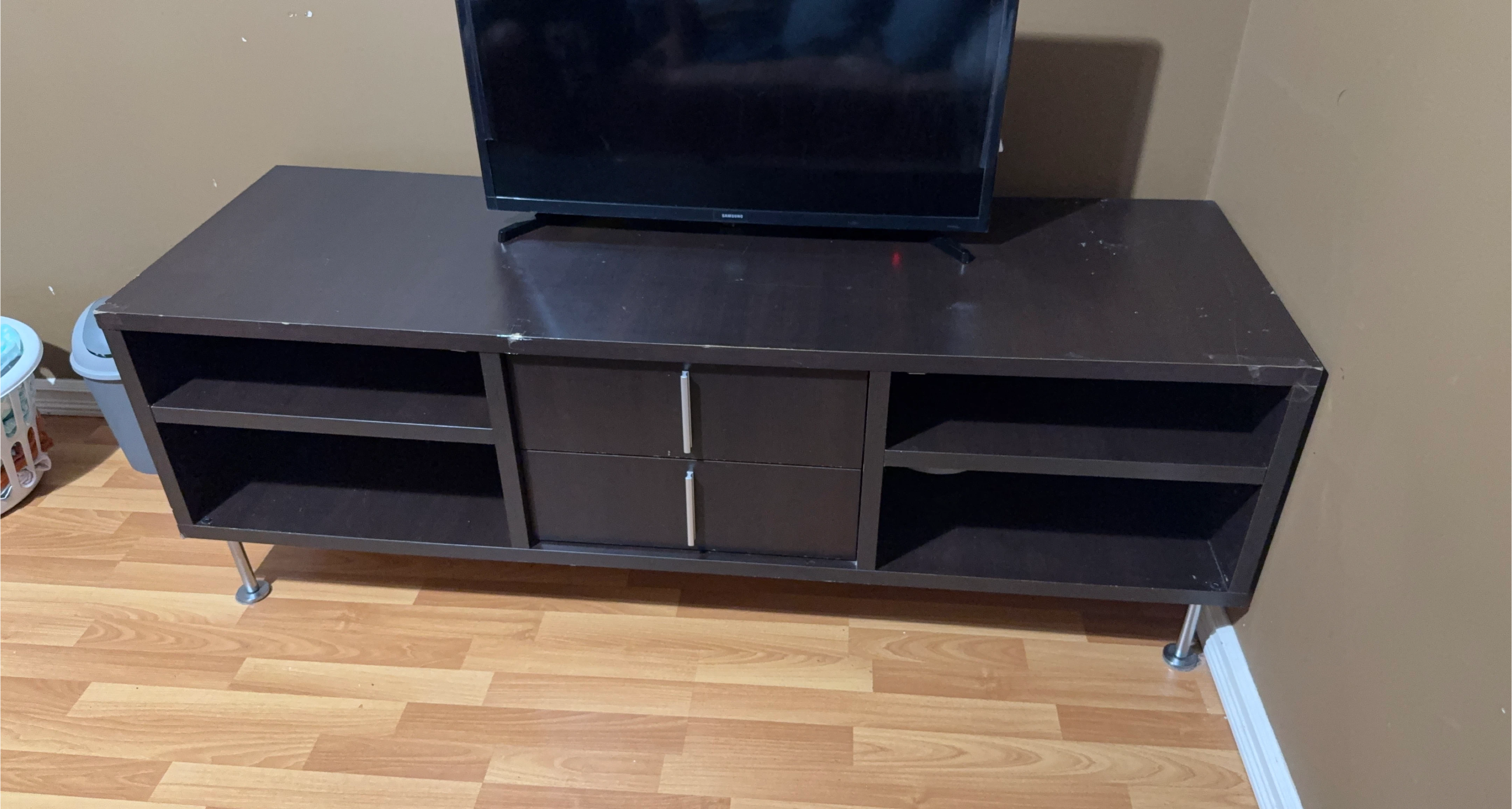 Dark Brown TV Stand