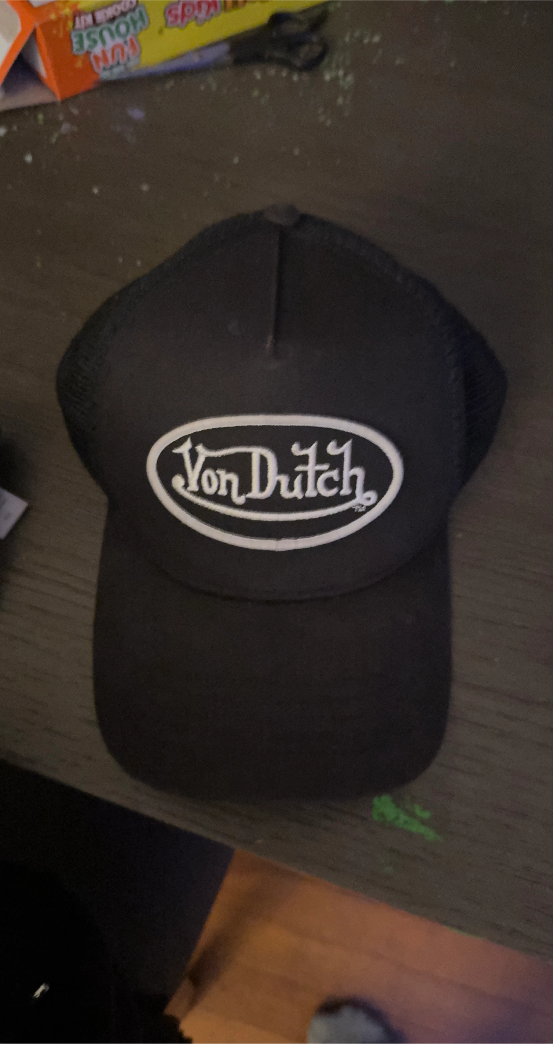Von Dutch Black Trucker Hat thumbnail