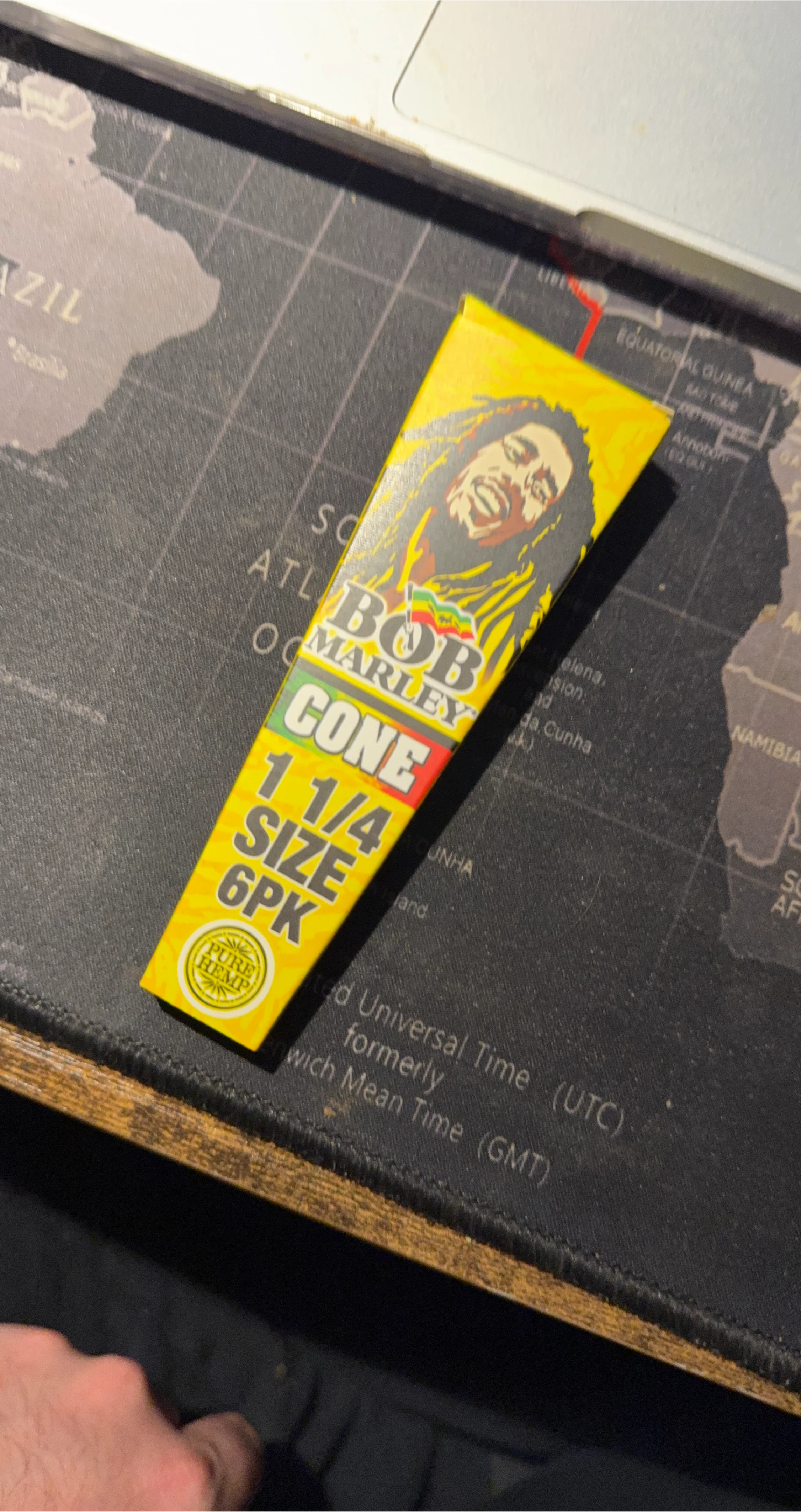 Bob Marley Cone 1 1/4 Size 6PK thumbnail