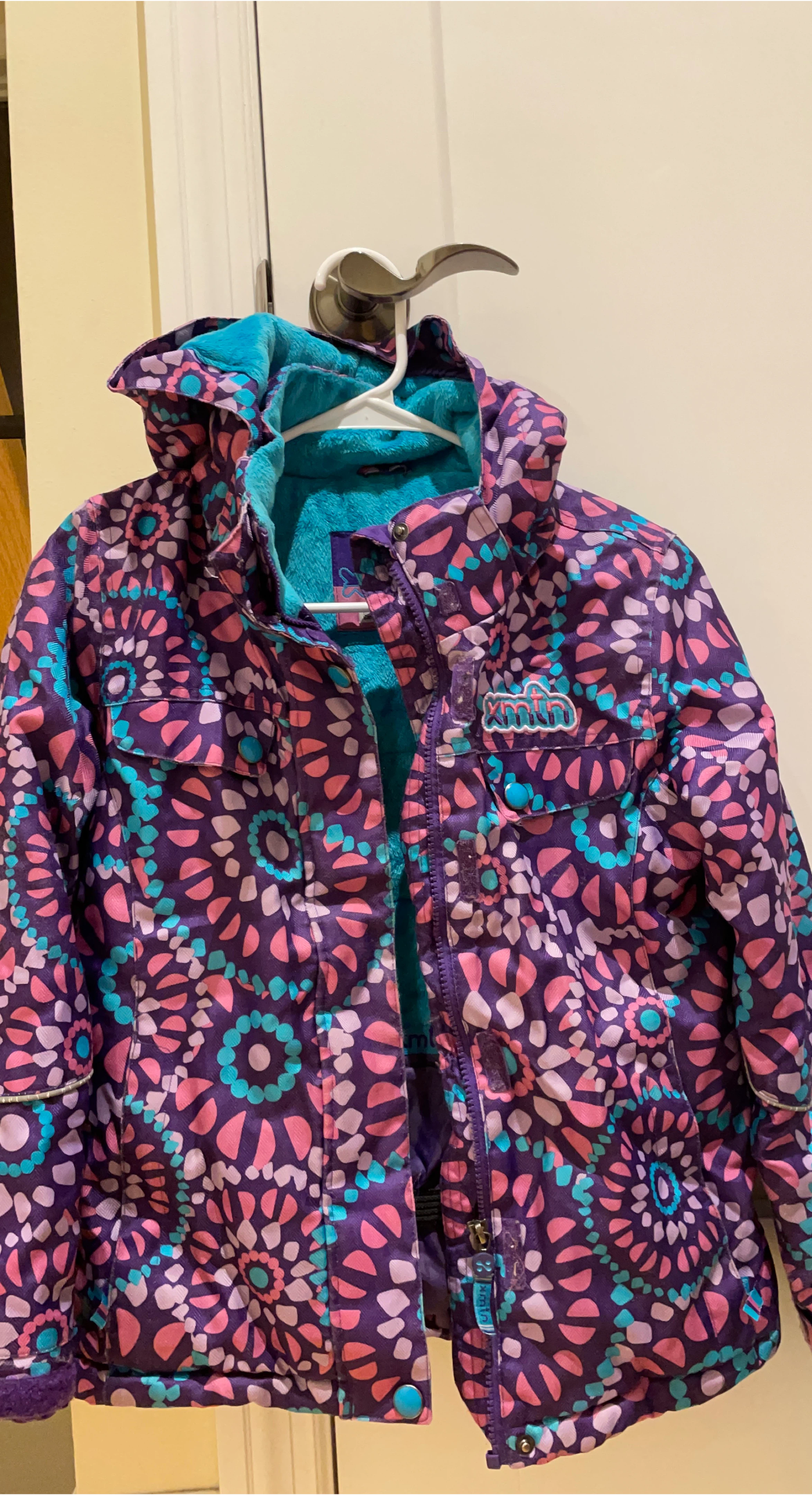 XMTN Purple Patterned Jacket thumbnail