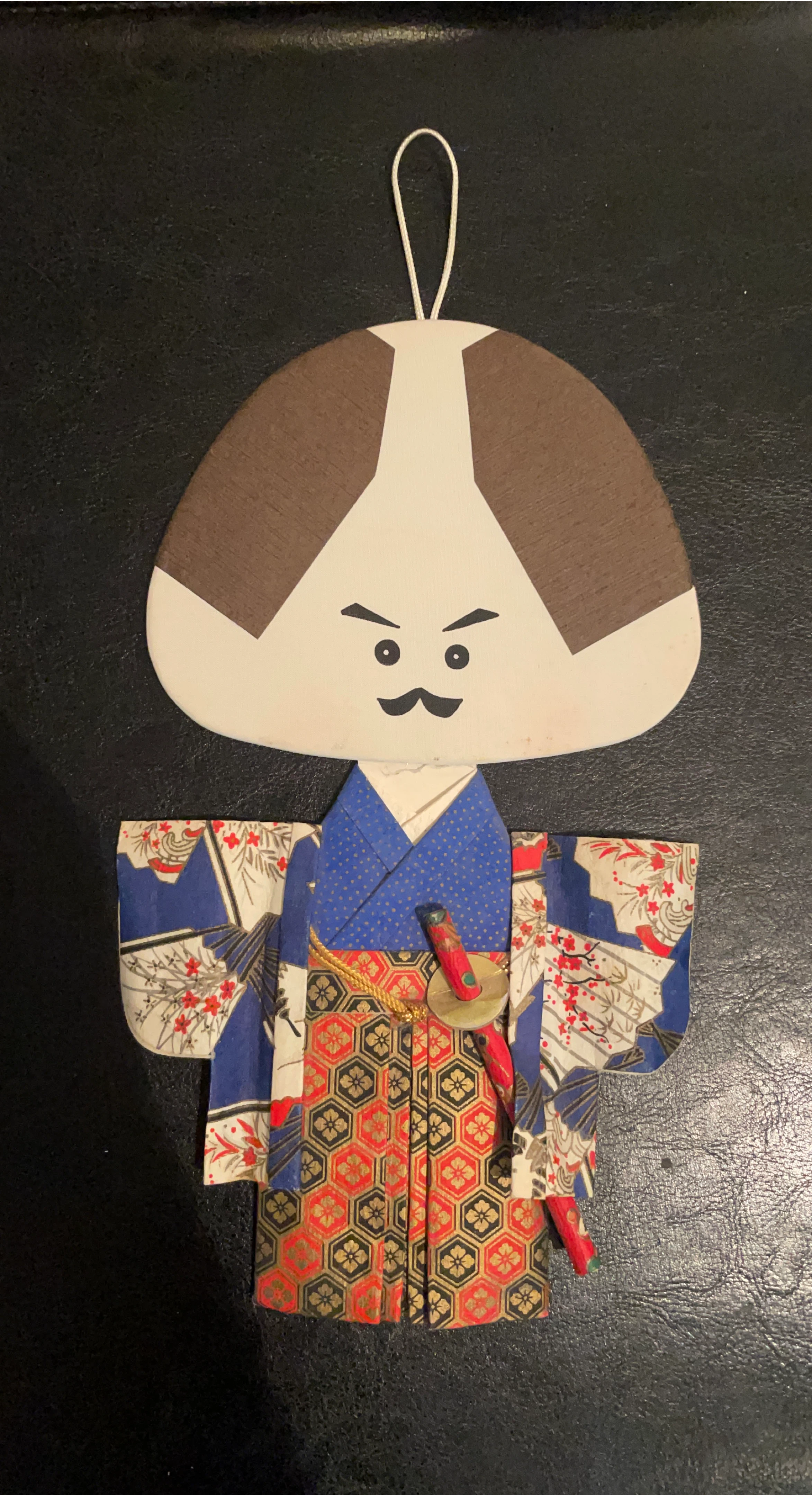 Japanese Kokeshi Doll Ornament