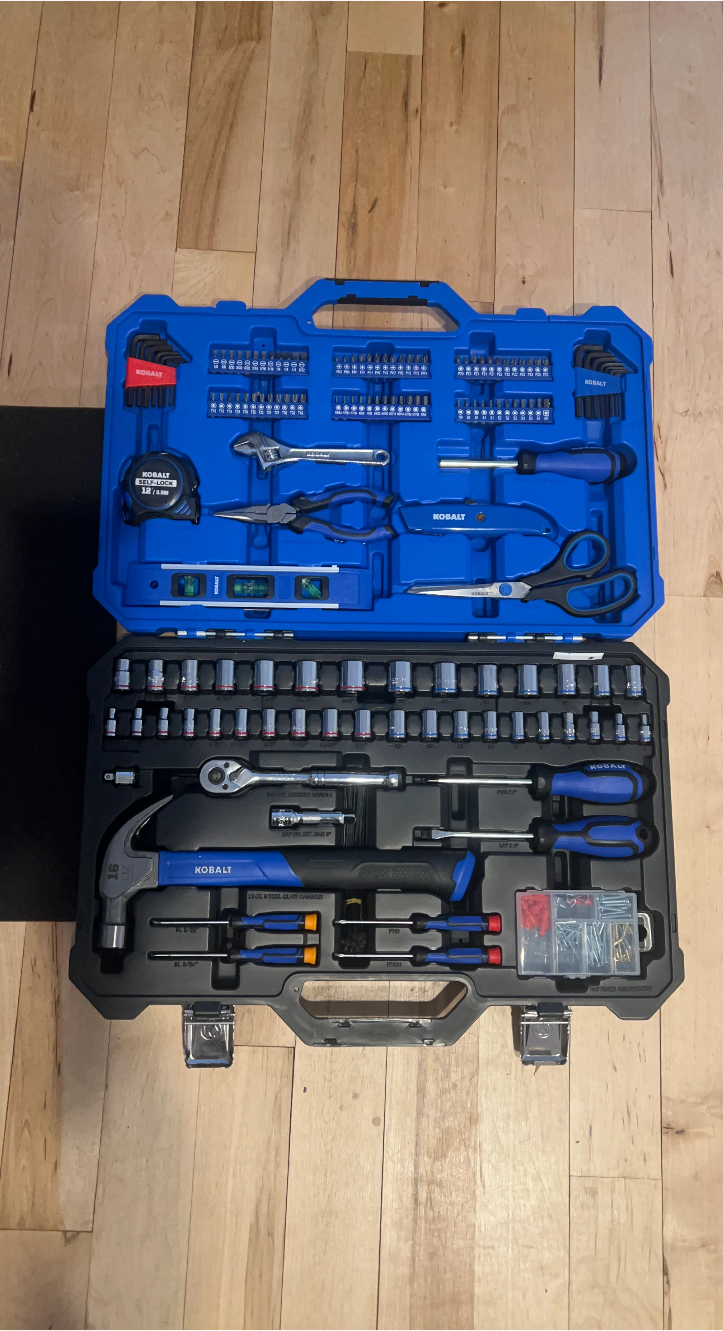 Kobalt 268 -Piece Household Tool Set with Hard Case thumbnail