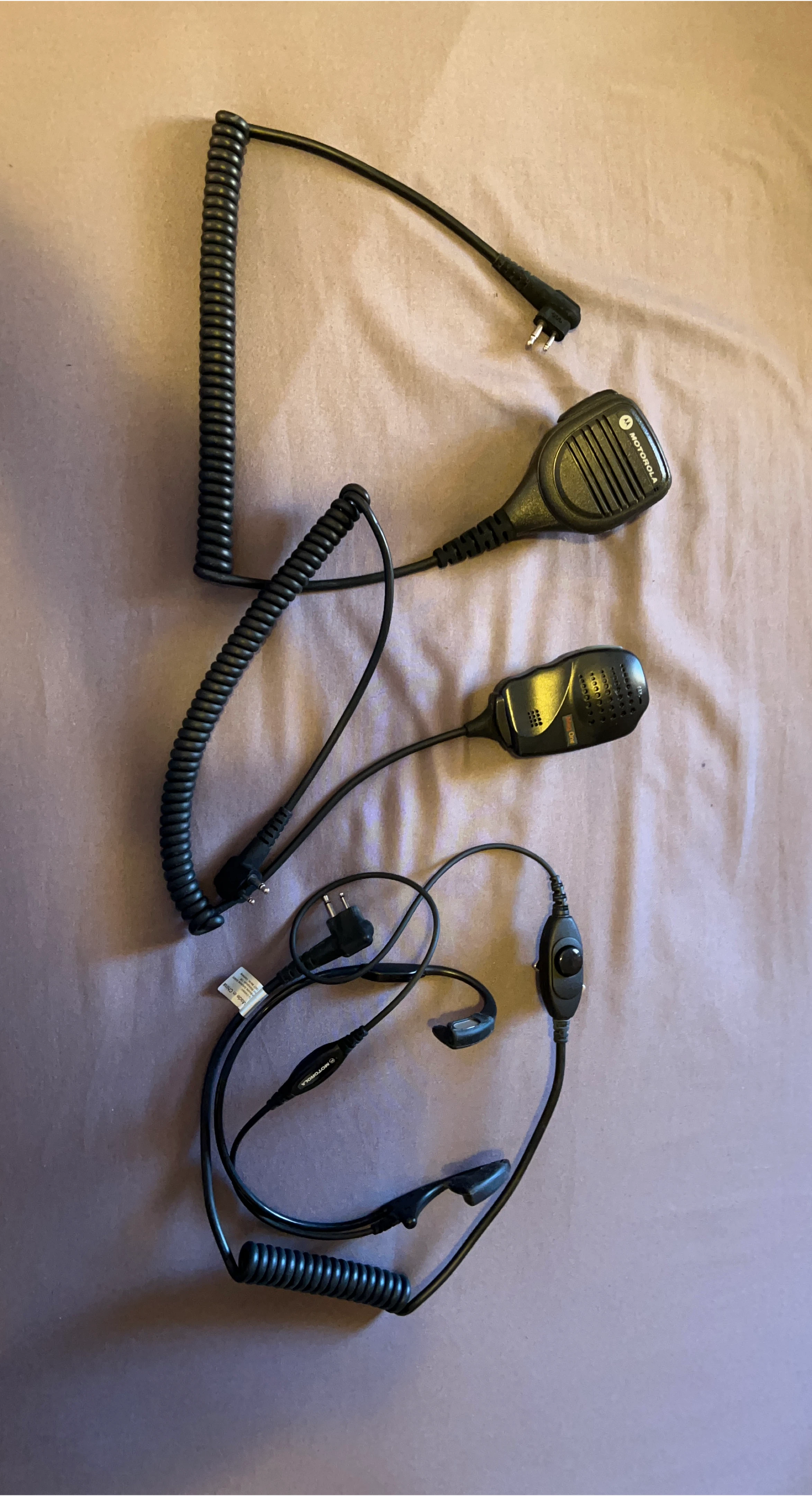 Motorola Headset & Speaker Microphone