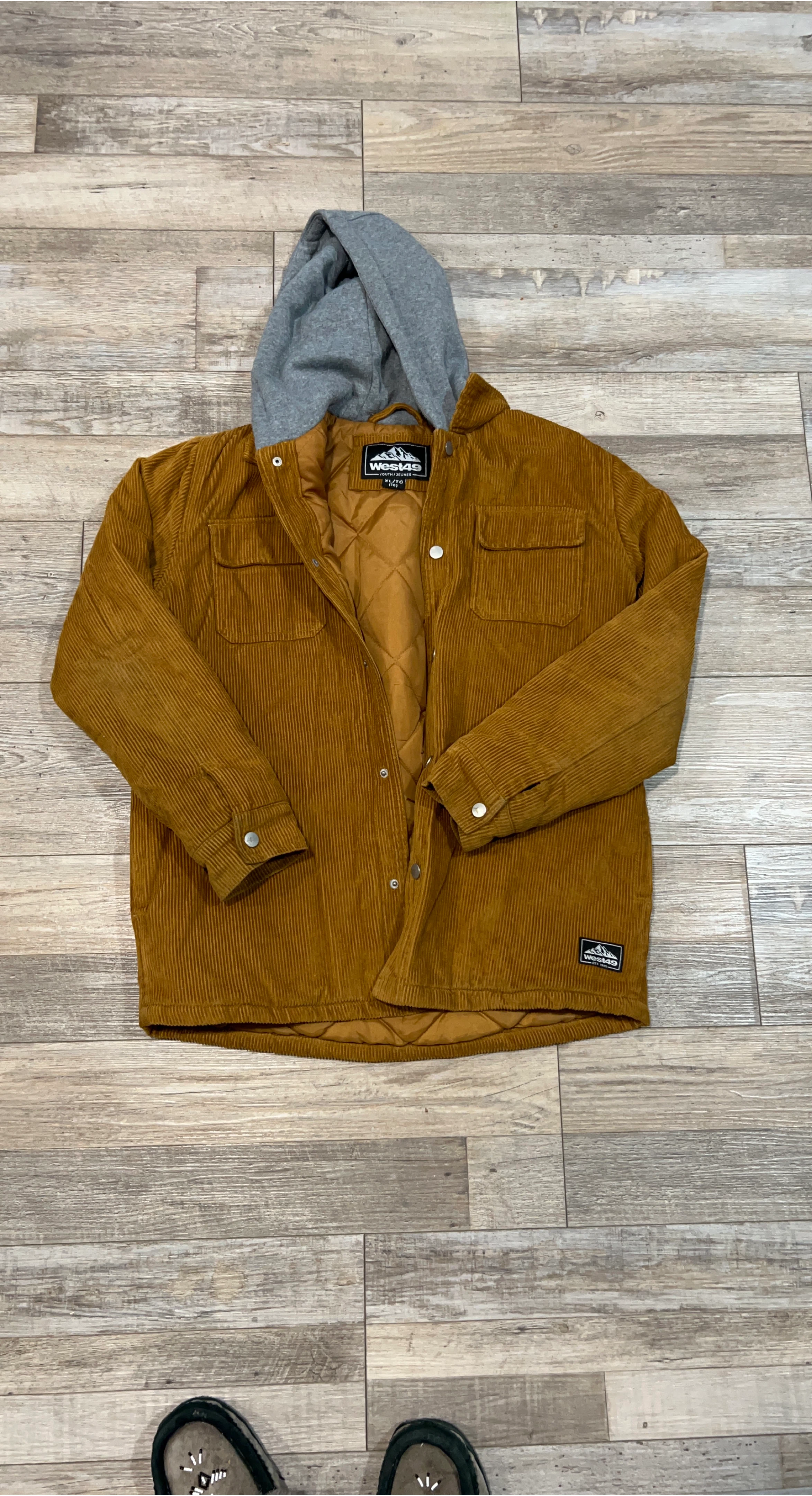 West49 Corduroy Jacket - YOUTH Size 16/XL/TG