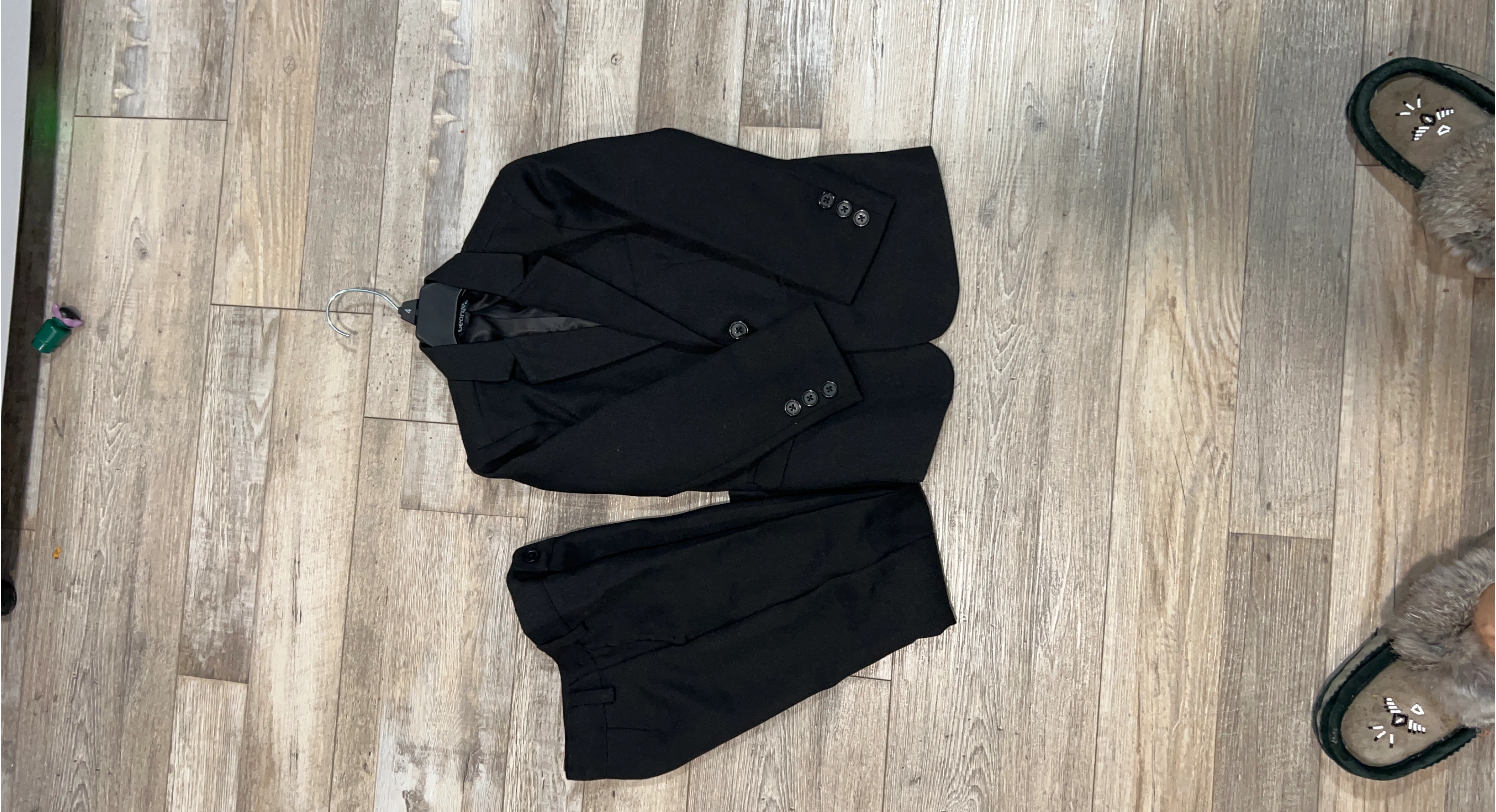George Black Suit - Jacket & Pants size 4