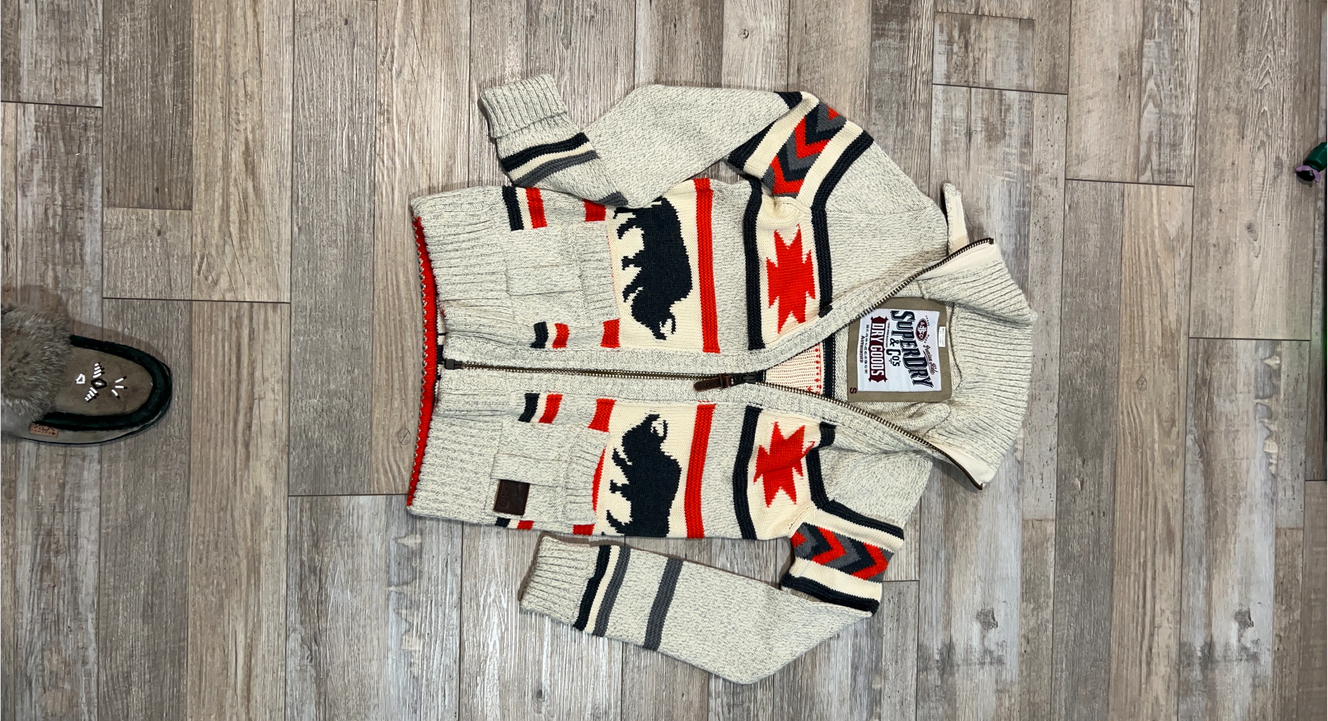 Superdry Dry Goods Knit Cardigan - Size S