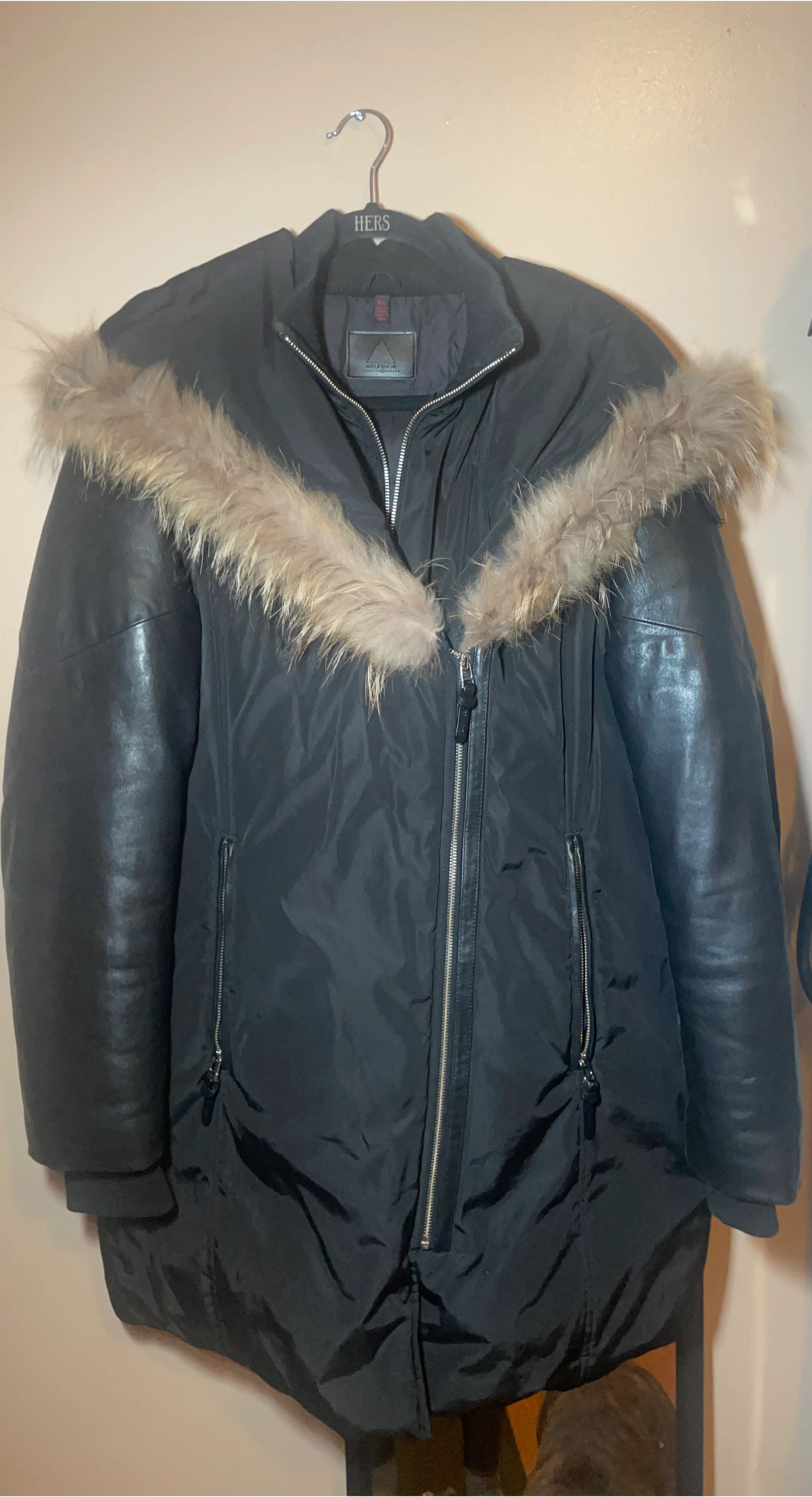 Atelier Noir Rudsak Black Winter Coat