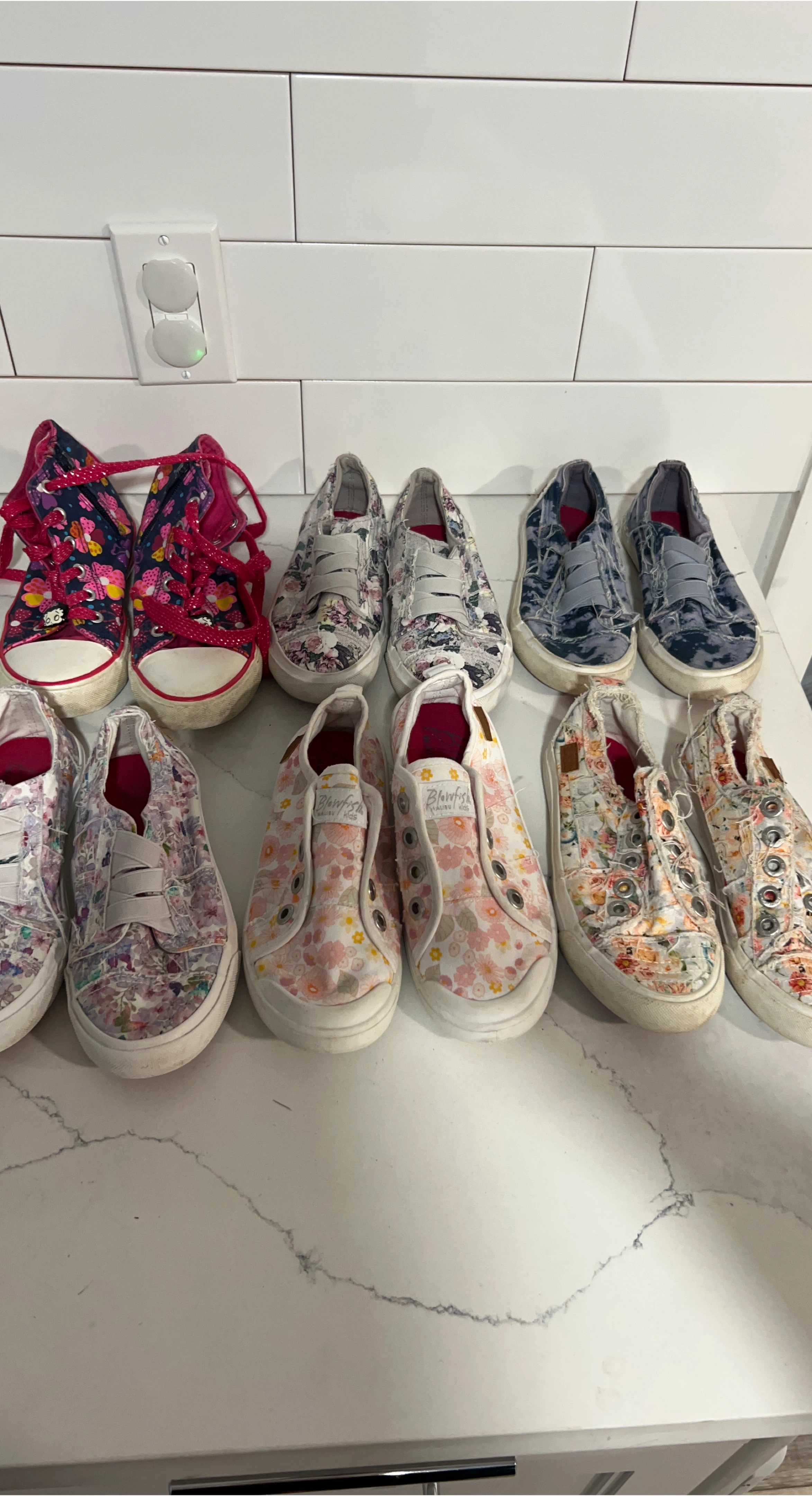 Blowfish Malibu Floral Print Shoes