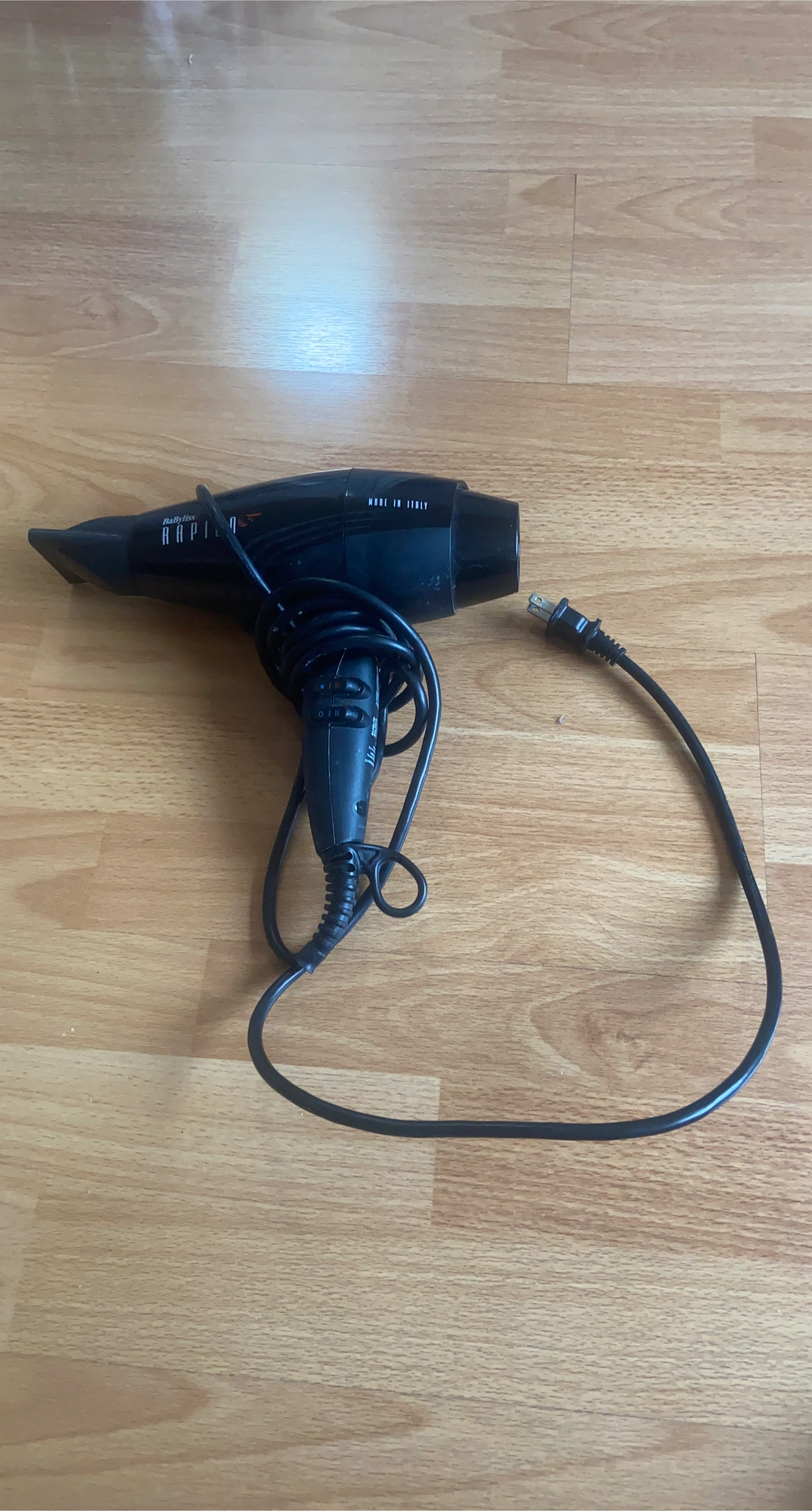 Babyliss Rapido Hair Dryer - Black thumbnail