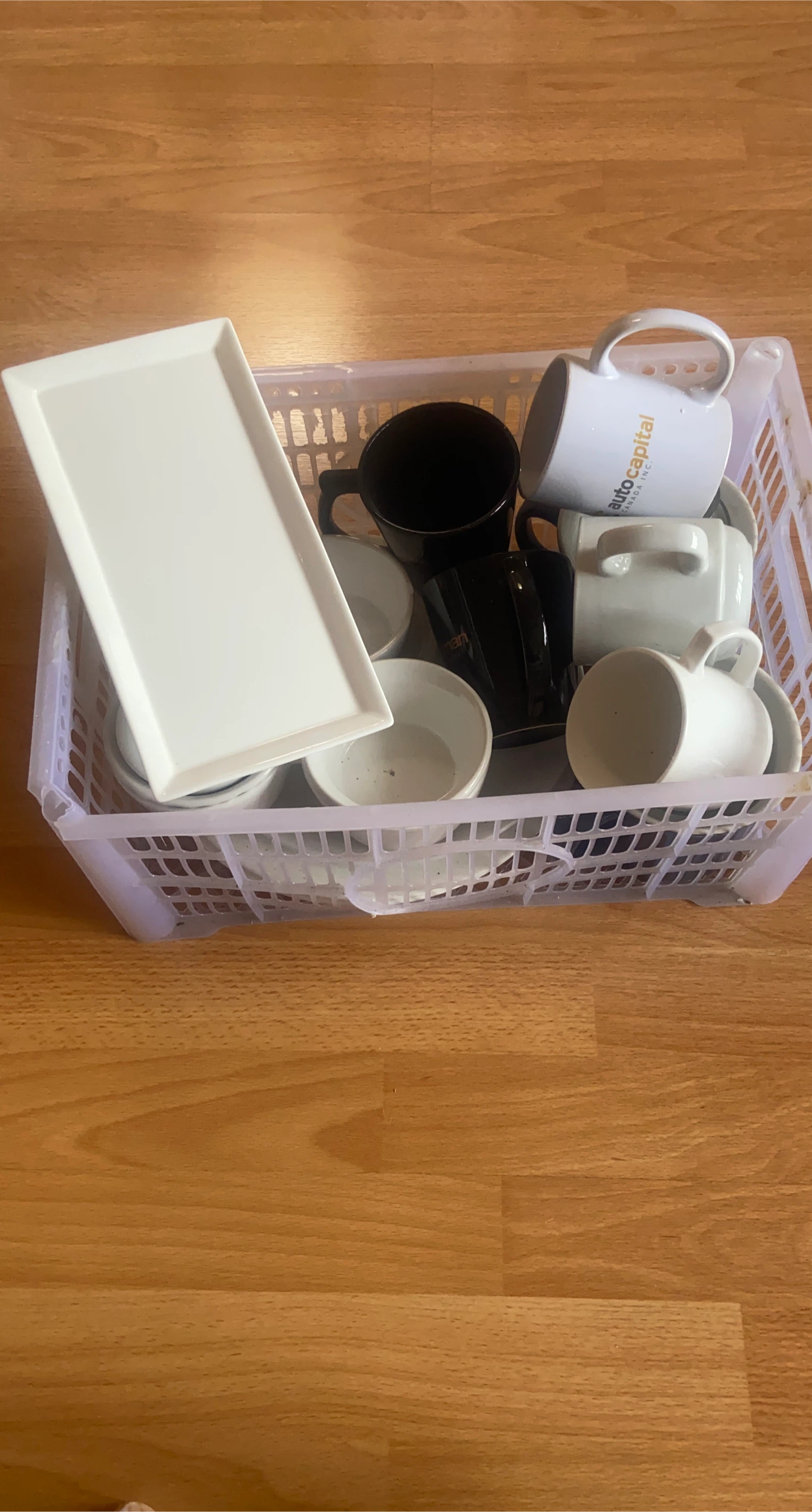 Assorted Mugs and Serving Dish Set