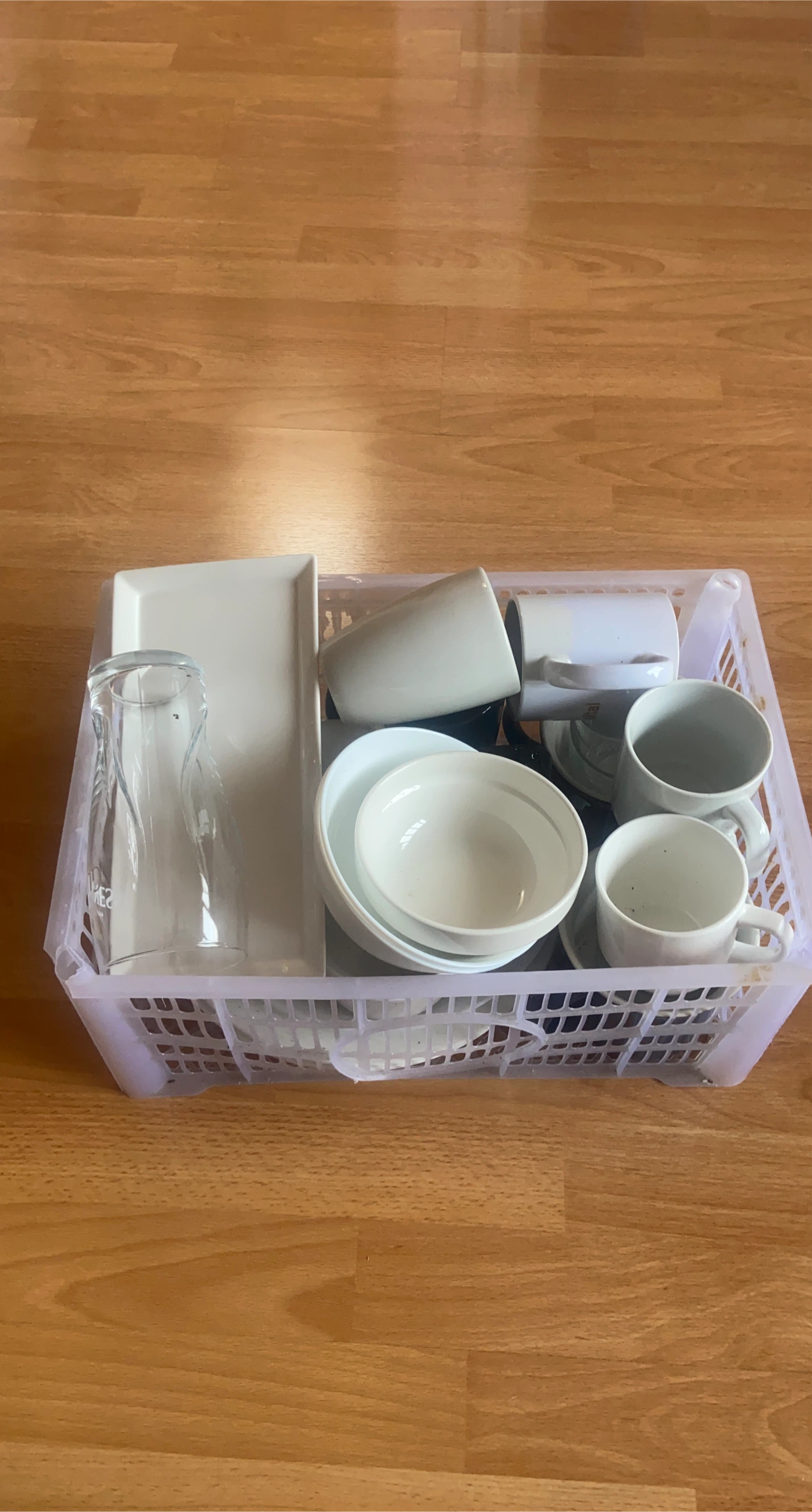 Assorted White Dishes thumbnail