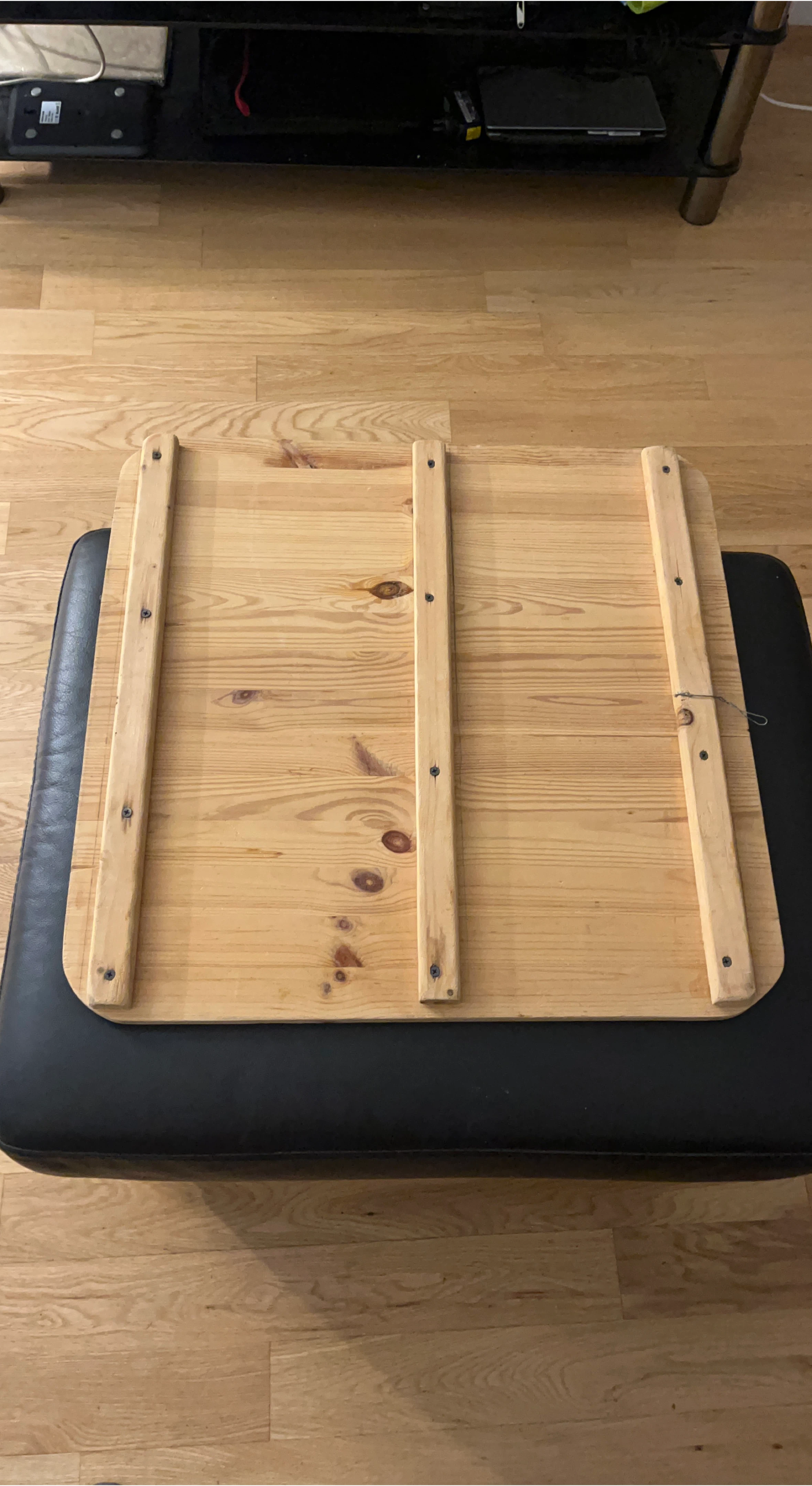 Wooden Ottoman Tray