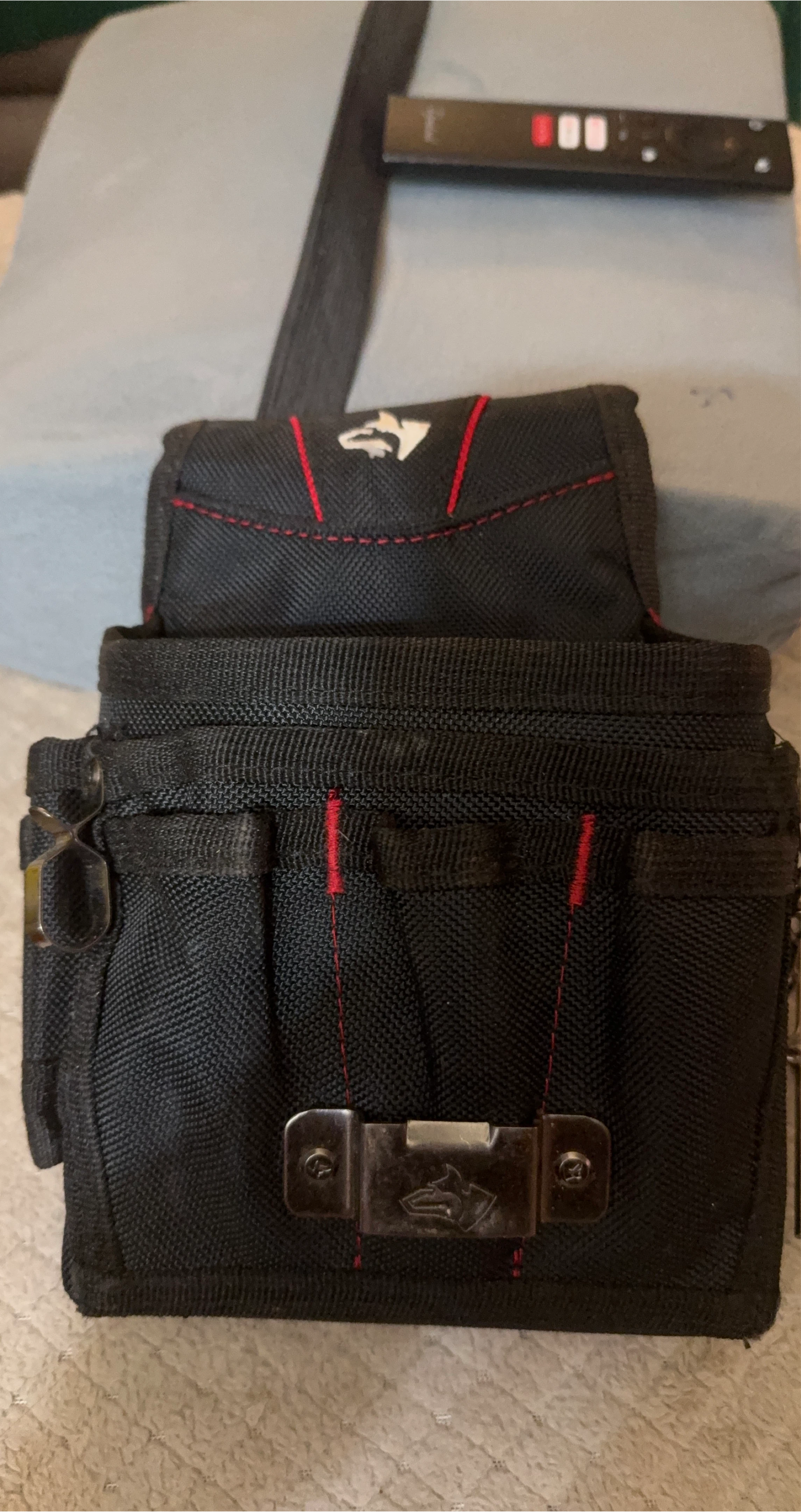 Husky Black Tool Belt Pouch