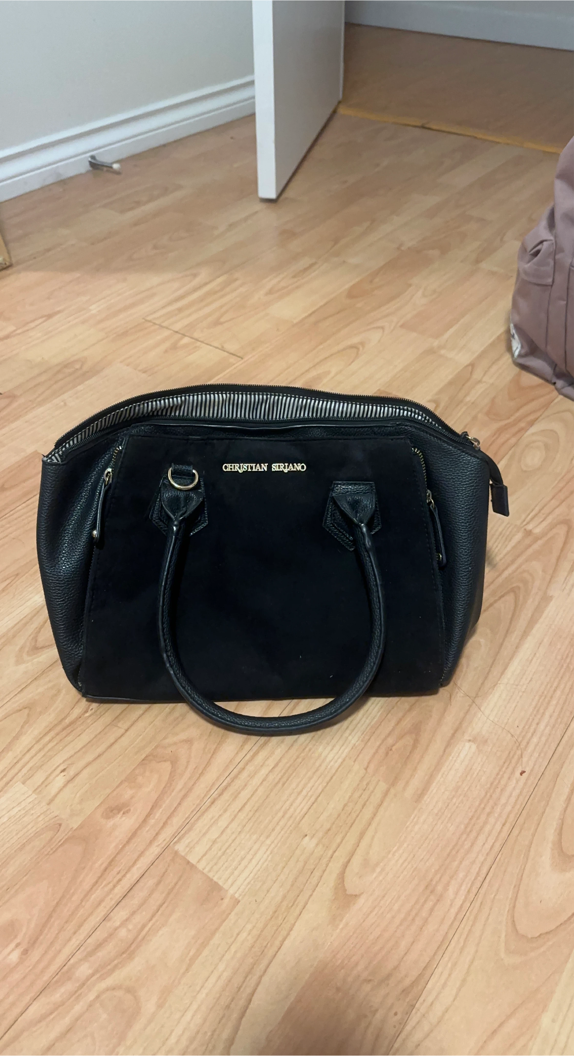Christian Siriano Black Handbag