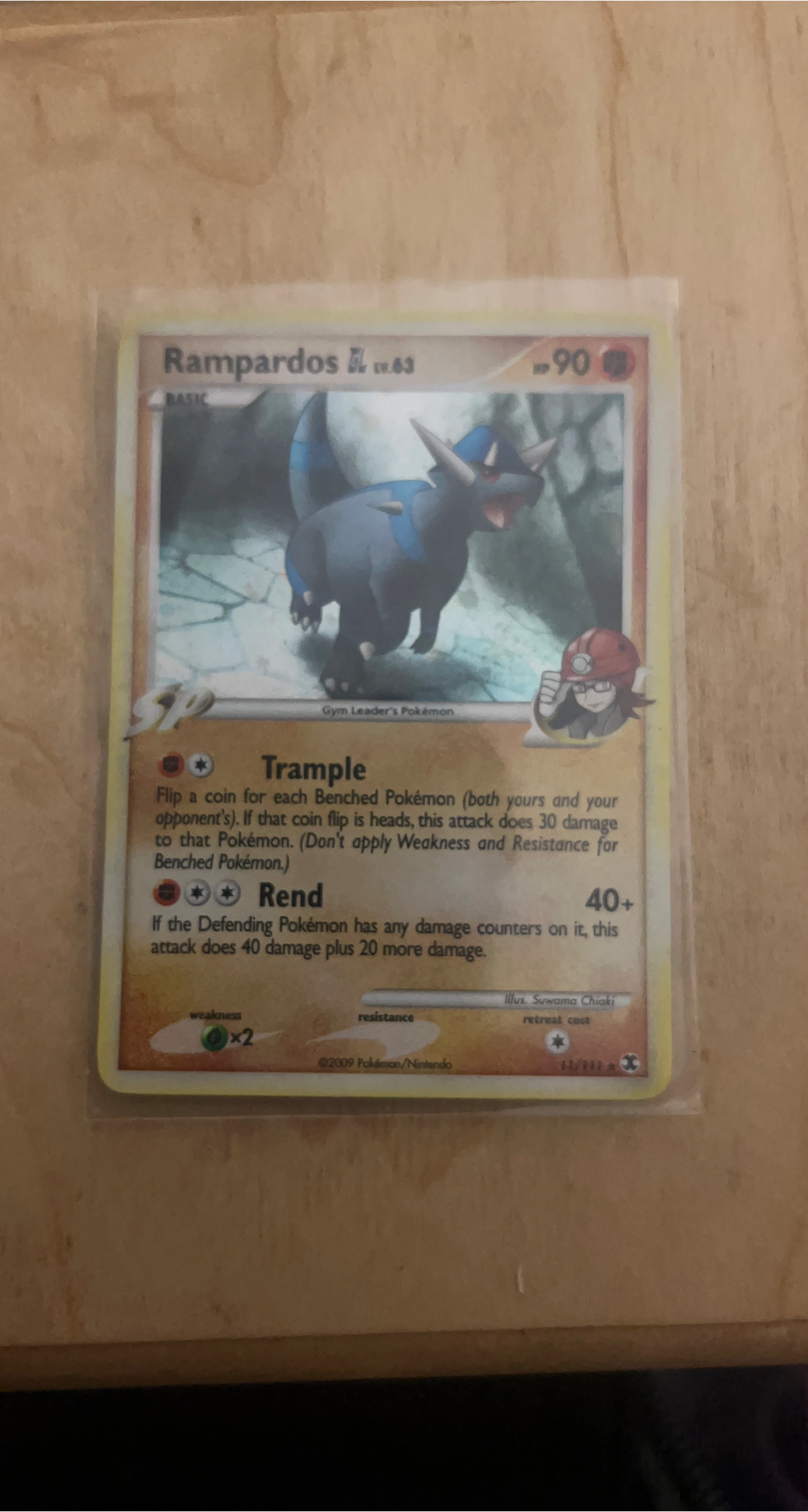 Rampardos Pokémon Card