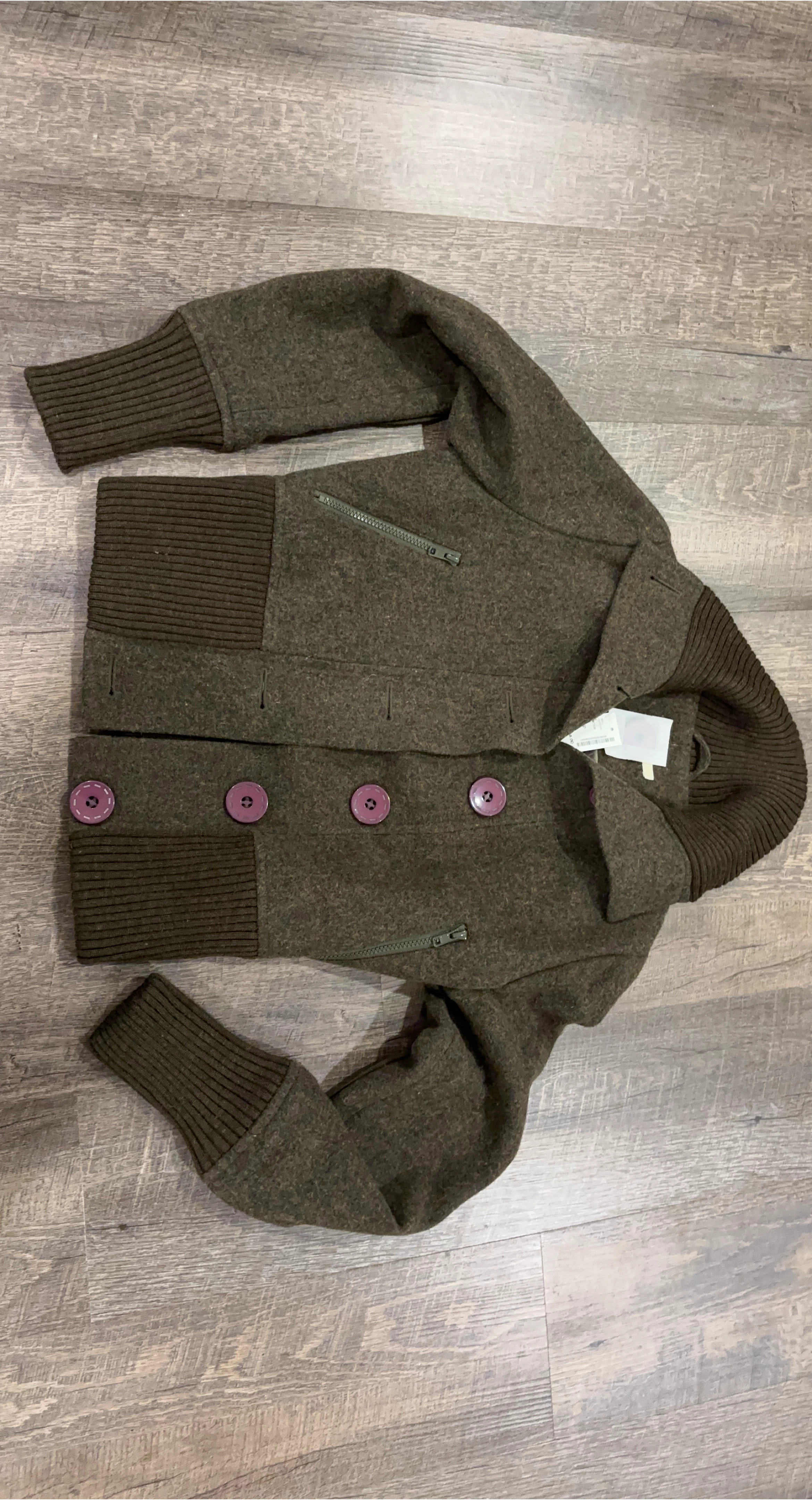 RW & CO Wool Blend Jacket