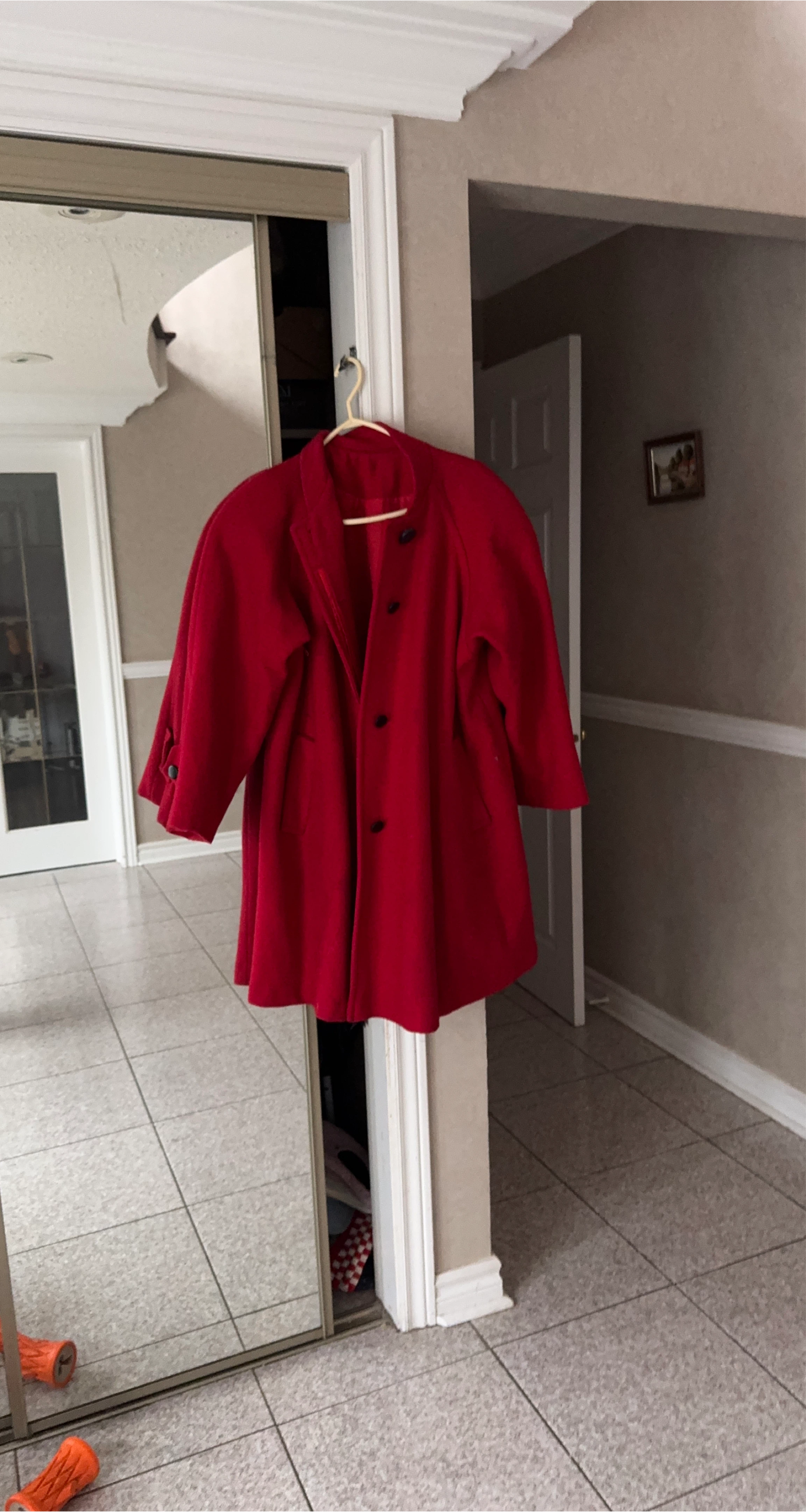 Red Wool Coat thumbnail