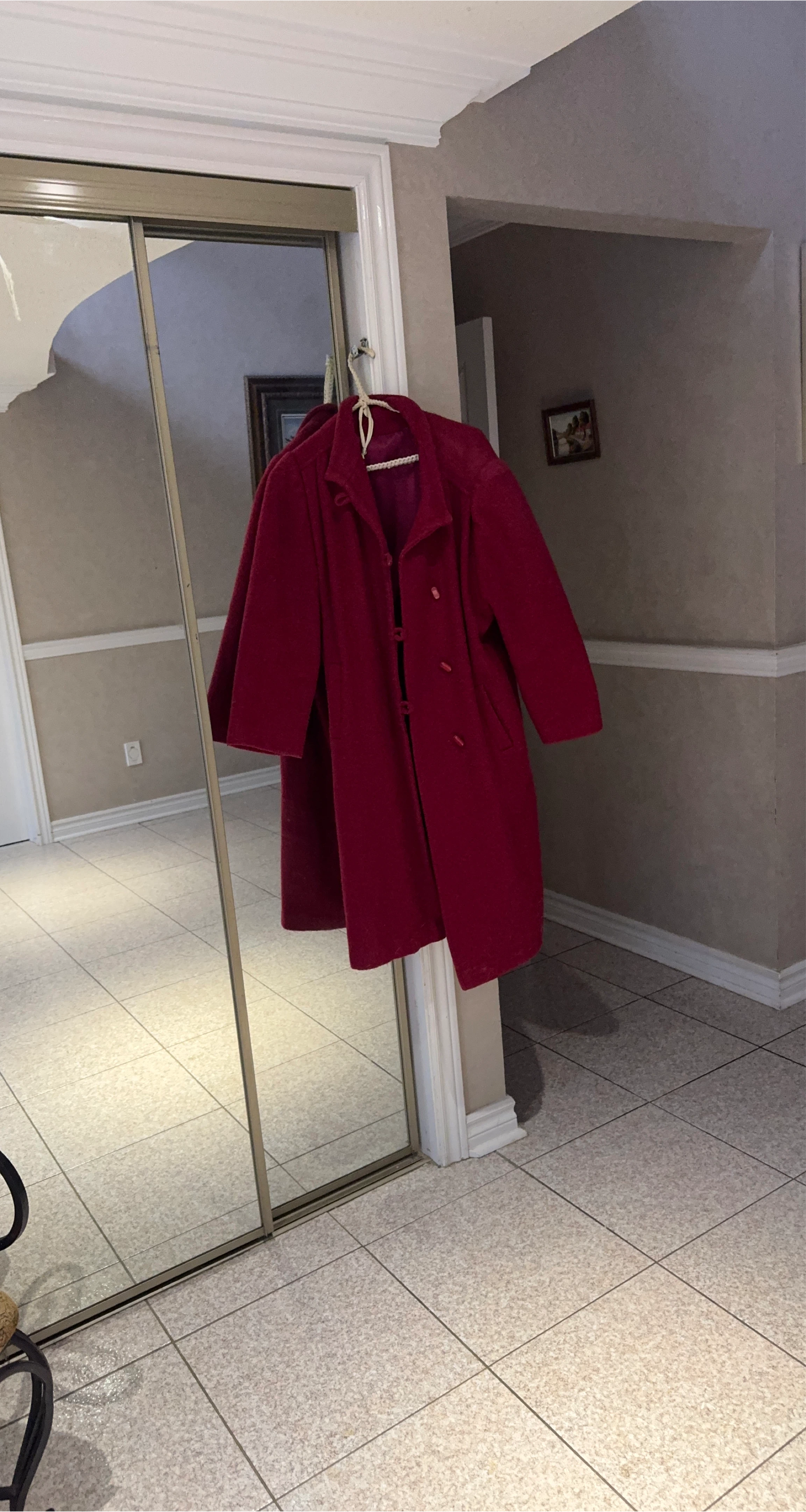 Red Wool Coat thumbnail