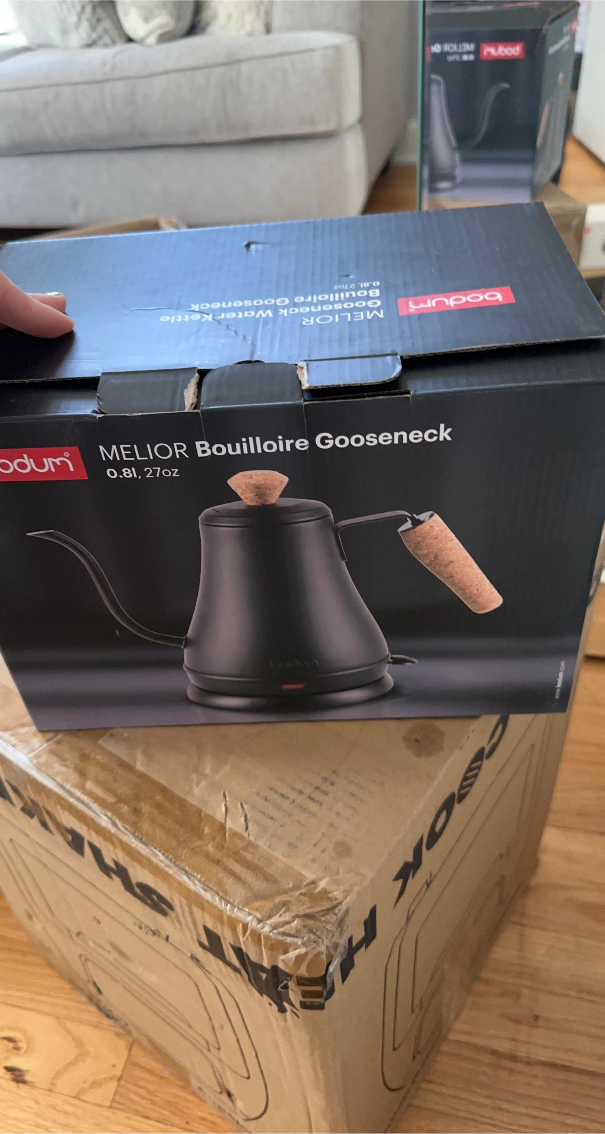 Bodum Melior Gooseneck Water Kettle - 0.8L