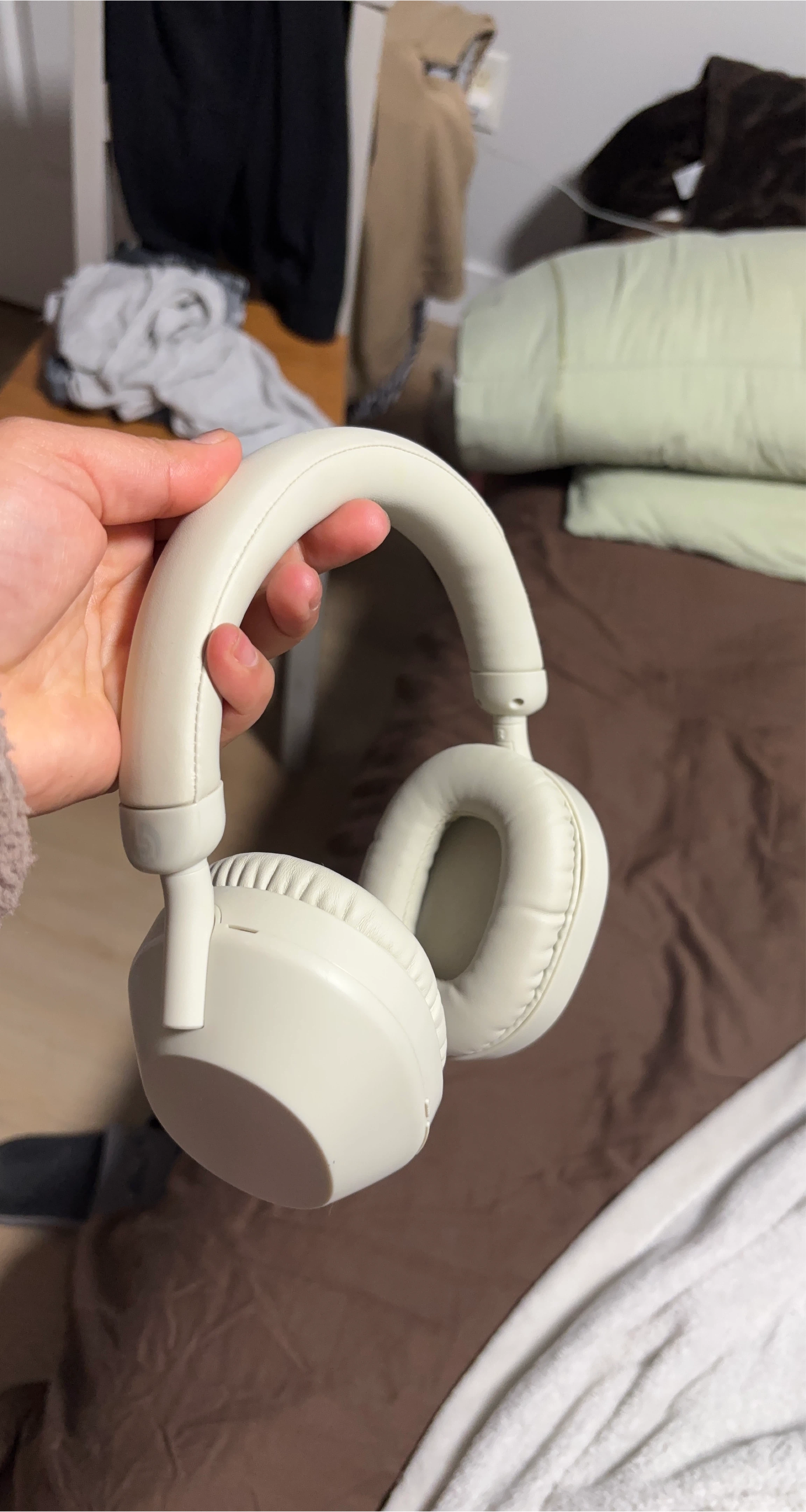 White Over-Ear Headphones