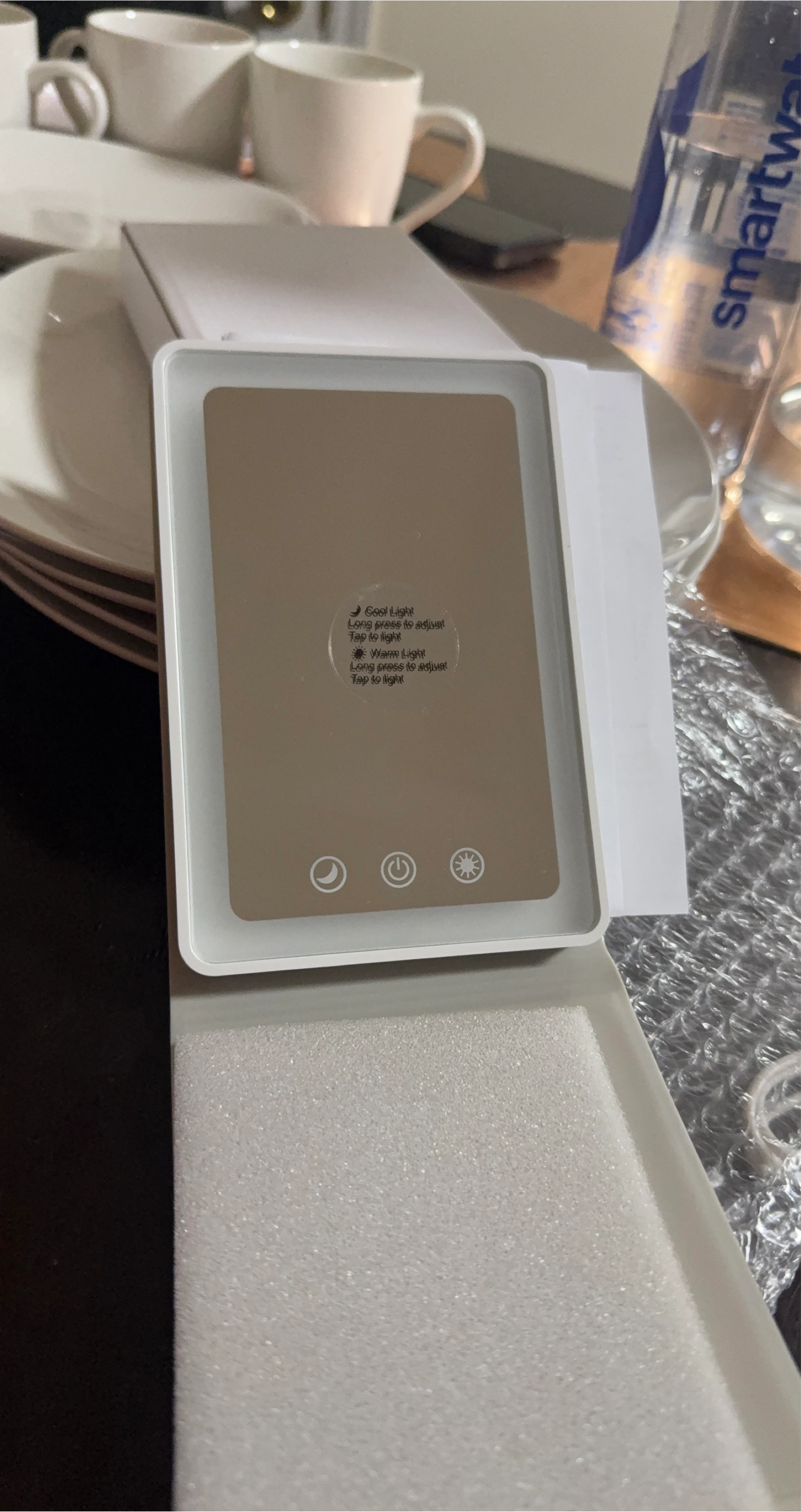 LED Travel Makeup Mirror with Box