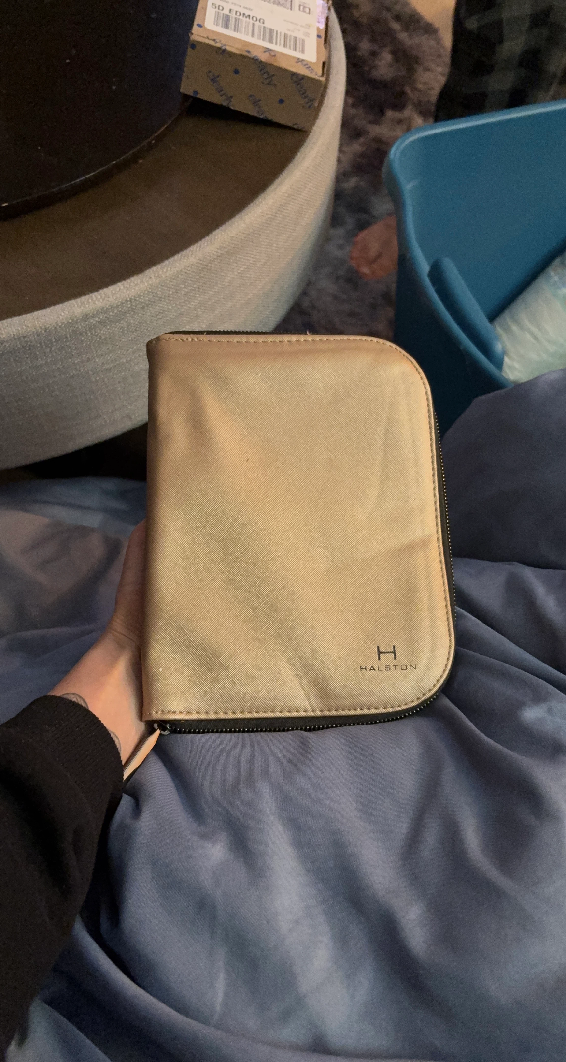 🥕Halston Jewellery Case - Beige