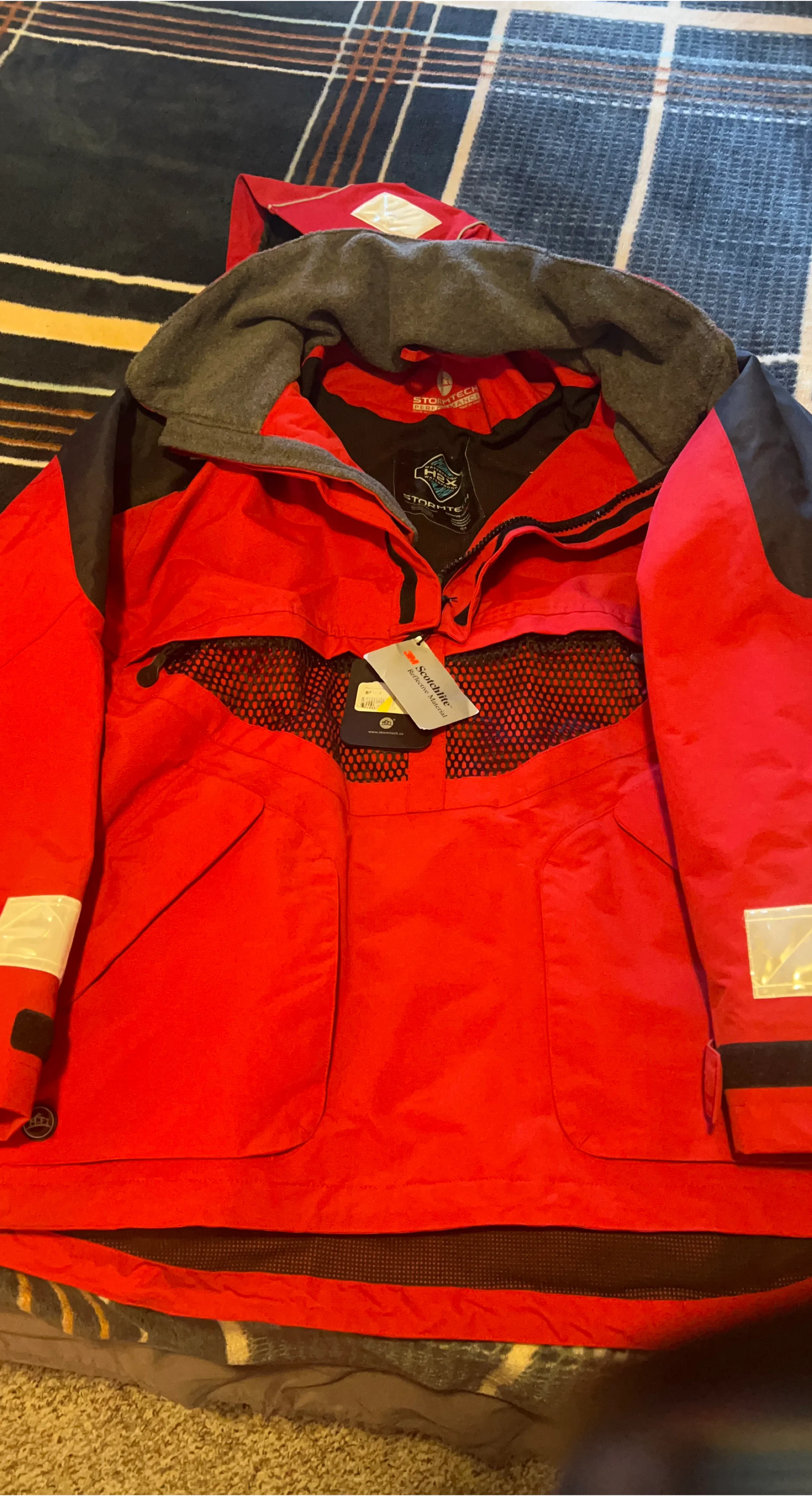 Stormtech Red Performance Jacket