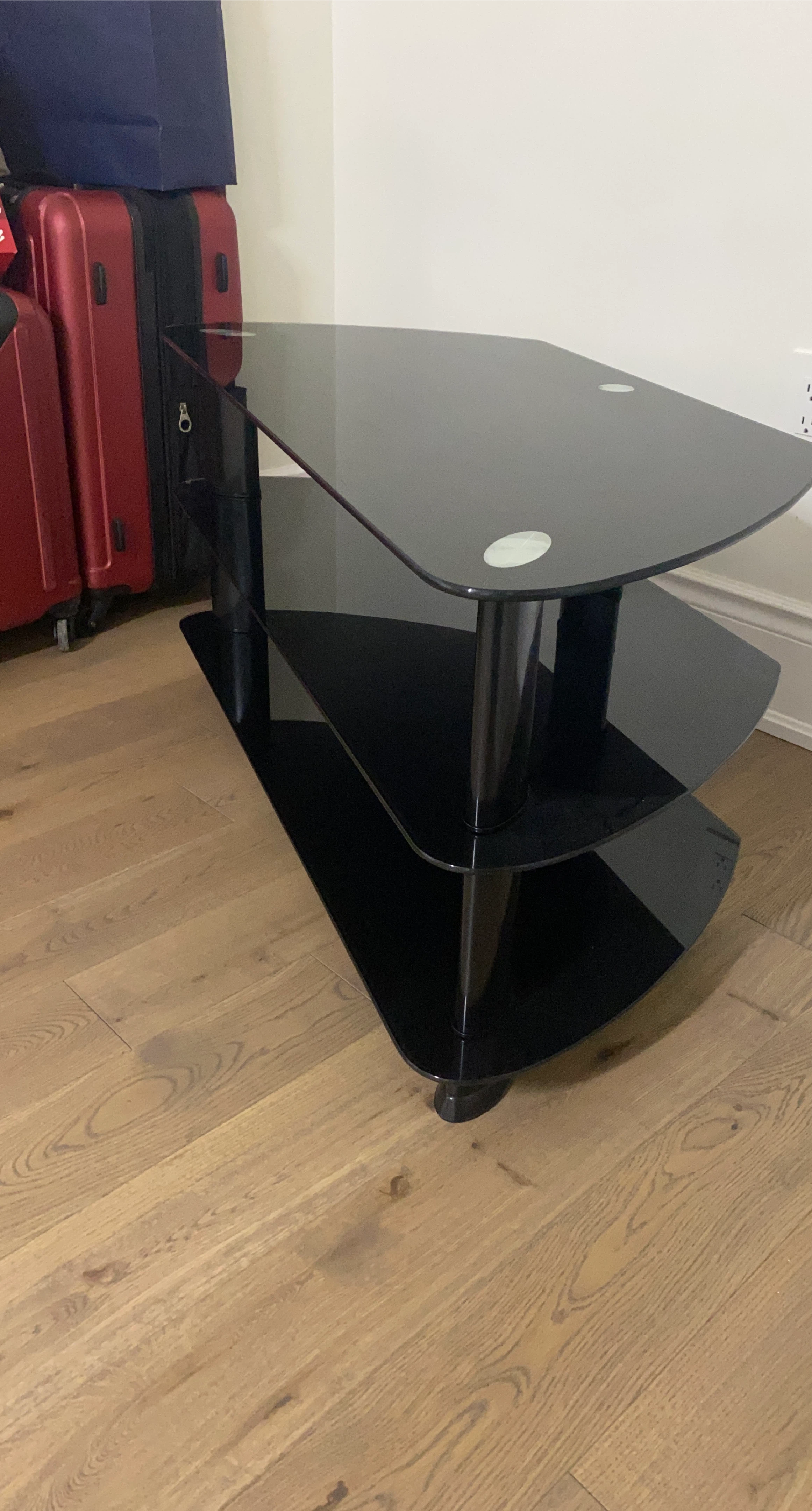 Black Glass TV Stand thumbnail