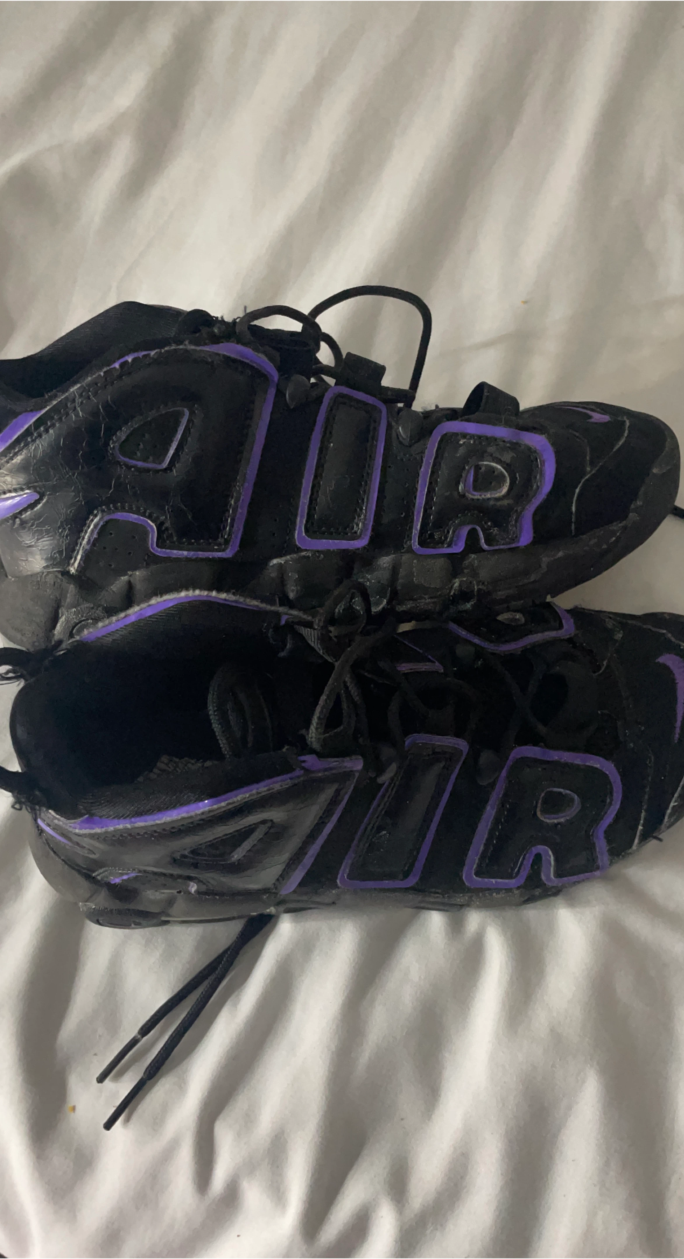 Nike Air More Uptempo Black/Purple