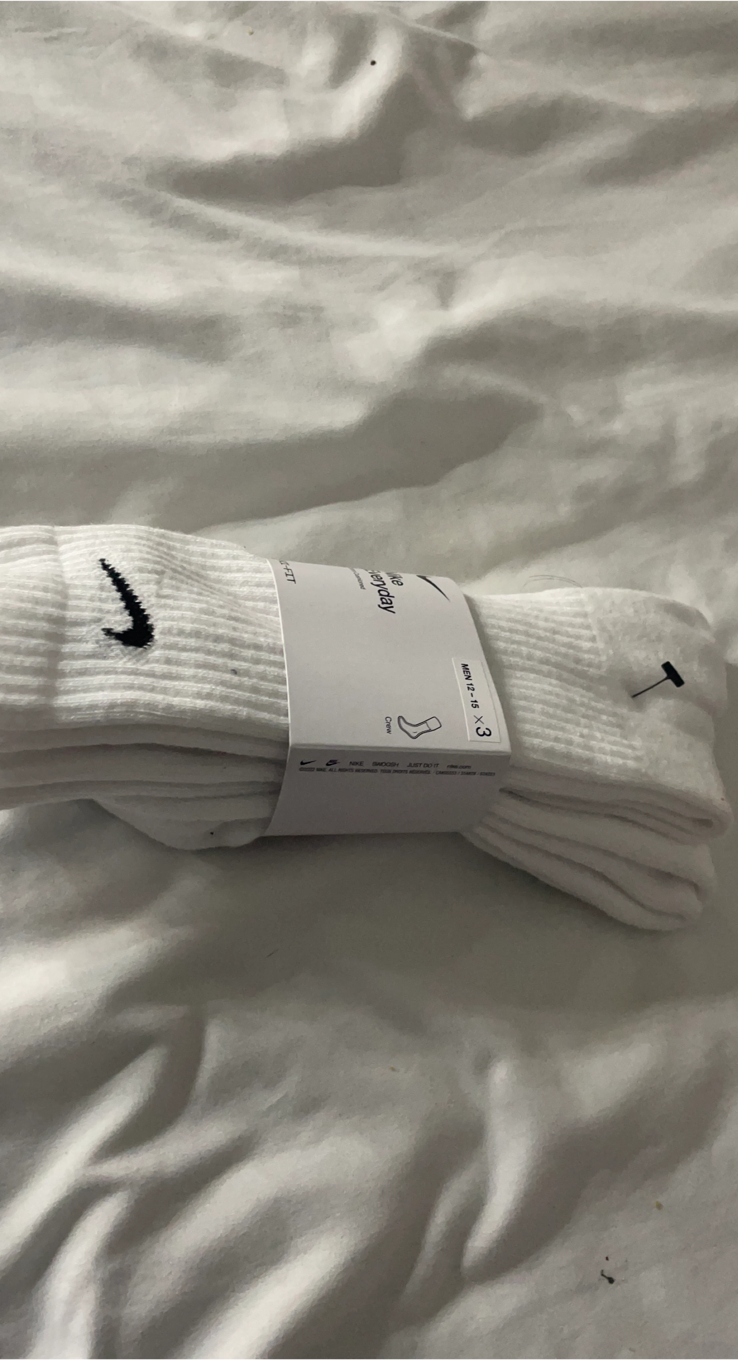 Nike Everyday Crew Socks - Men's 12-15 (3 Pairs)
