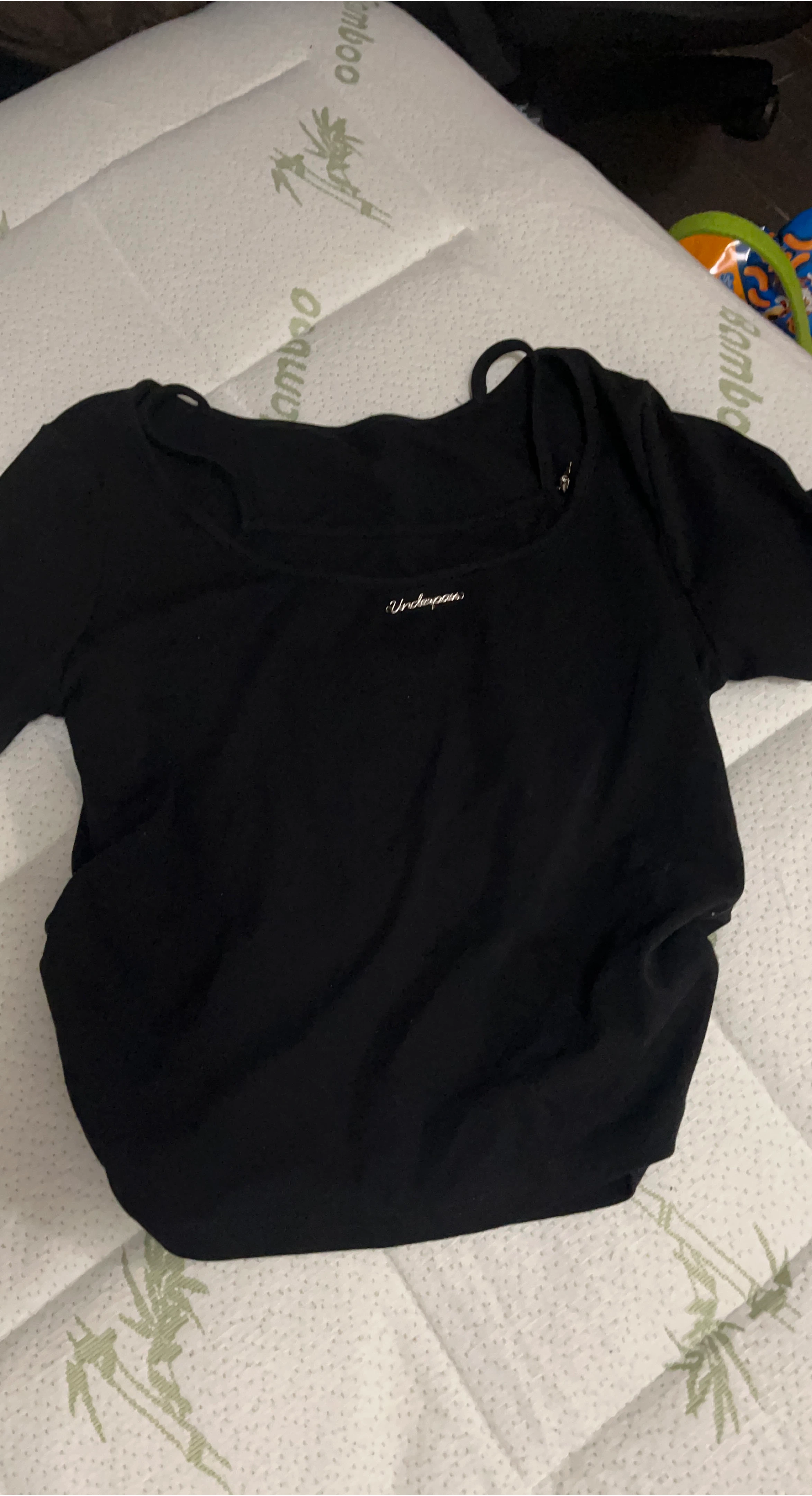 Underscore Black Top