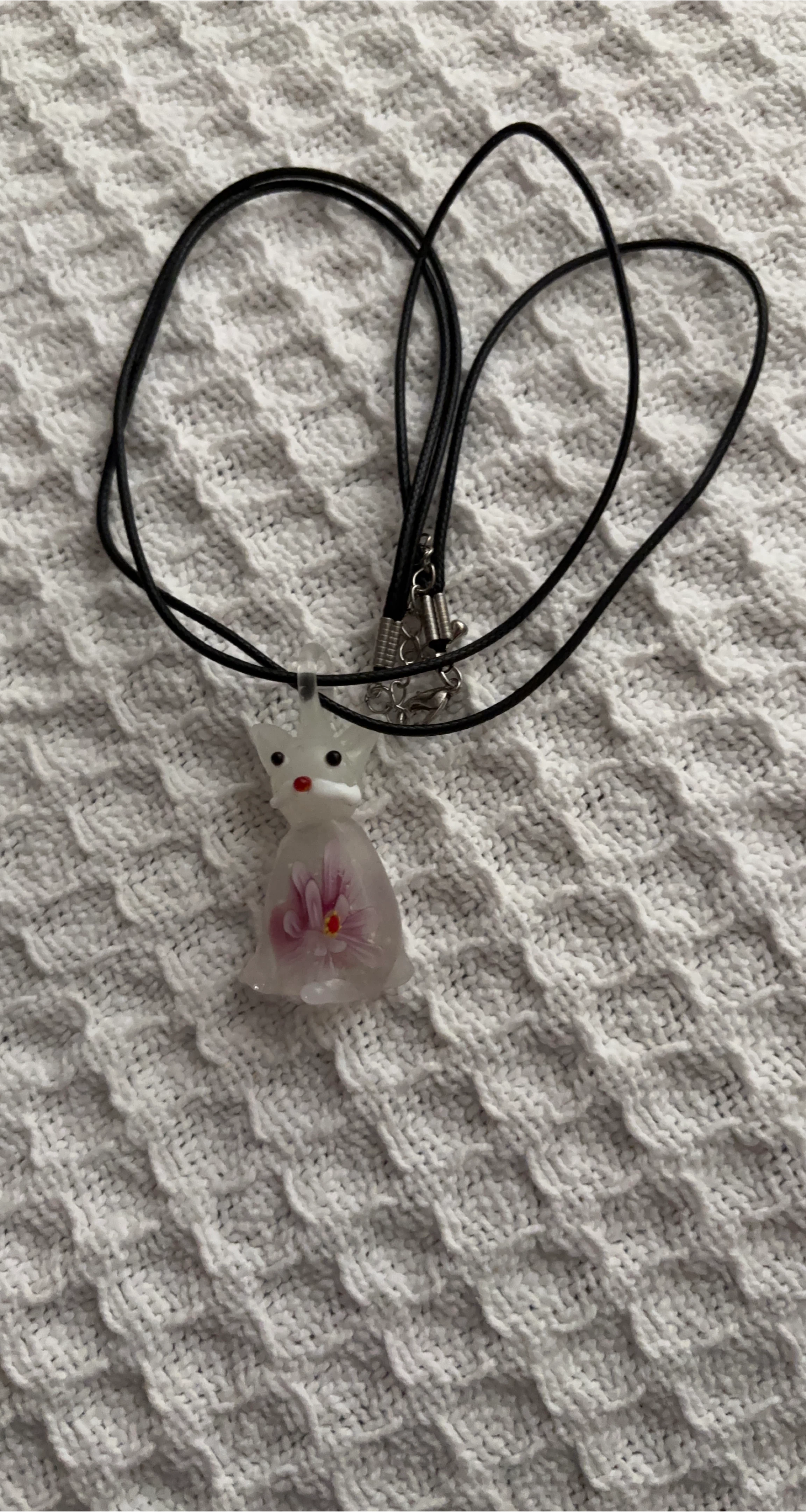 Cute Cat Pendant Necklace thumbnail