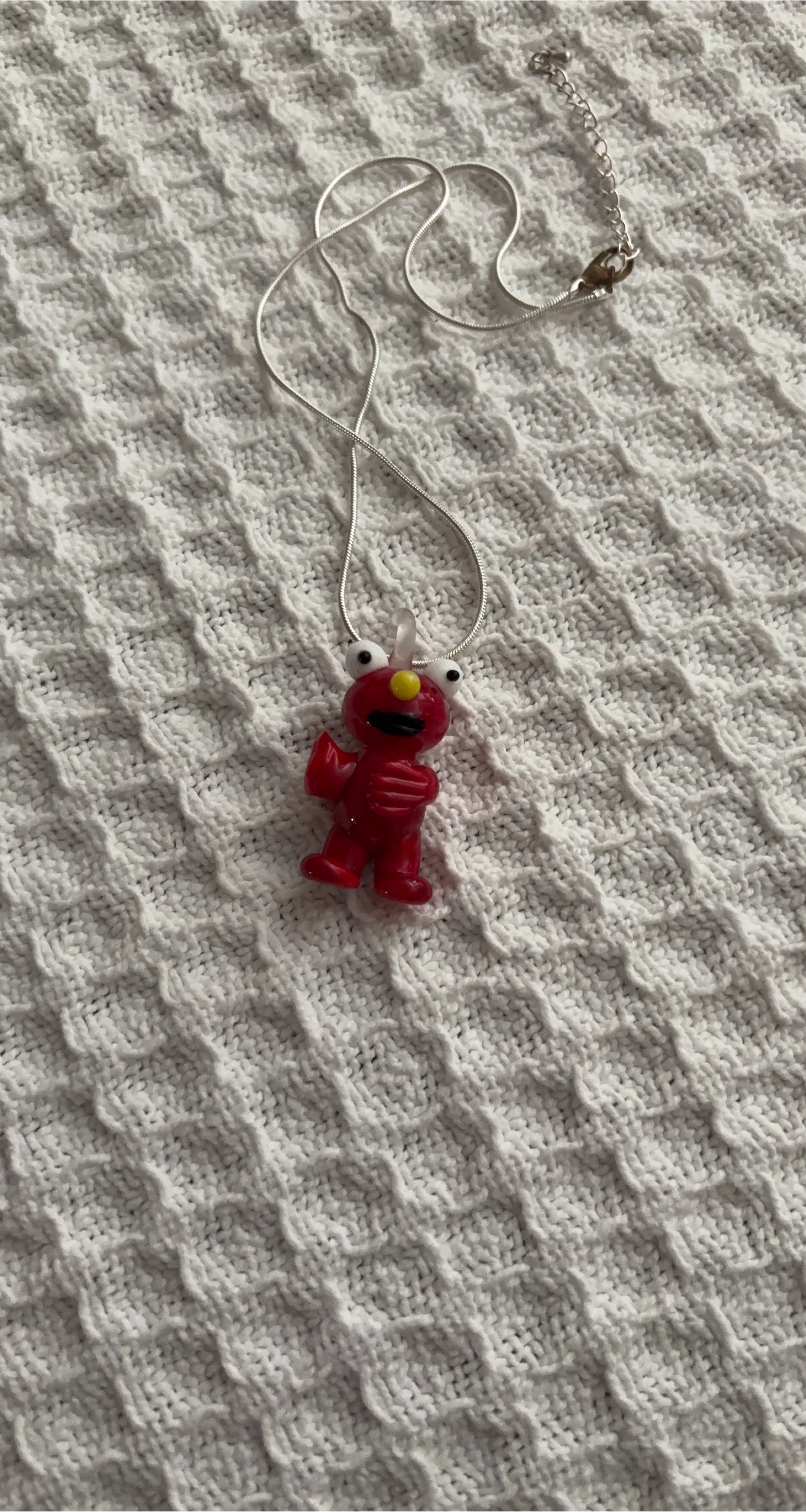 Elmo Pendant Necklace thumbnail