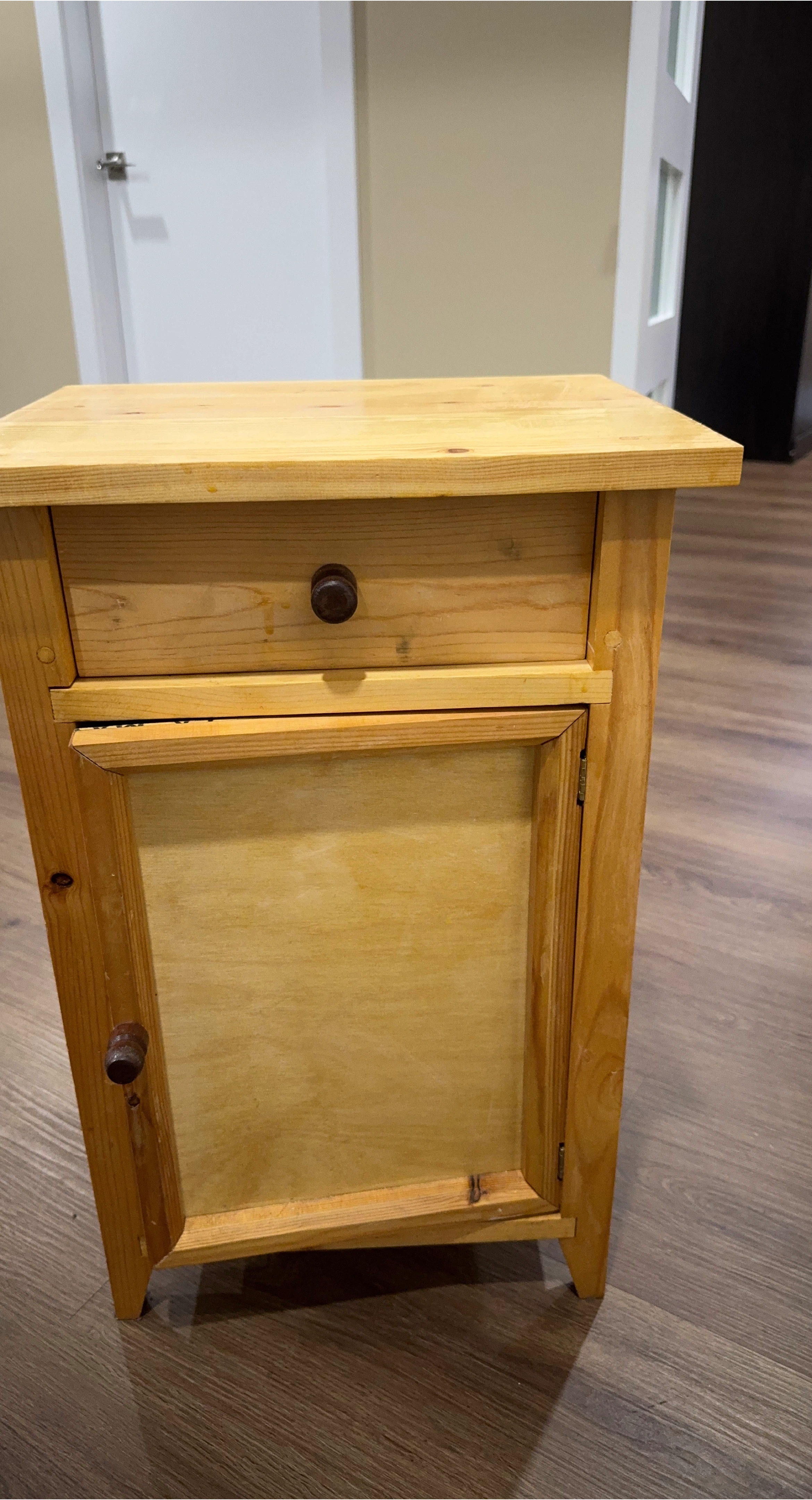 Wooden Bedside Table thumbnail