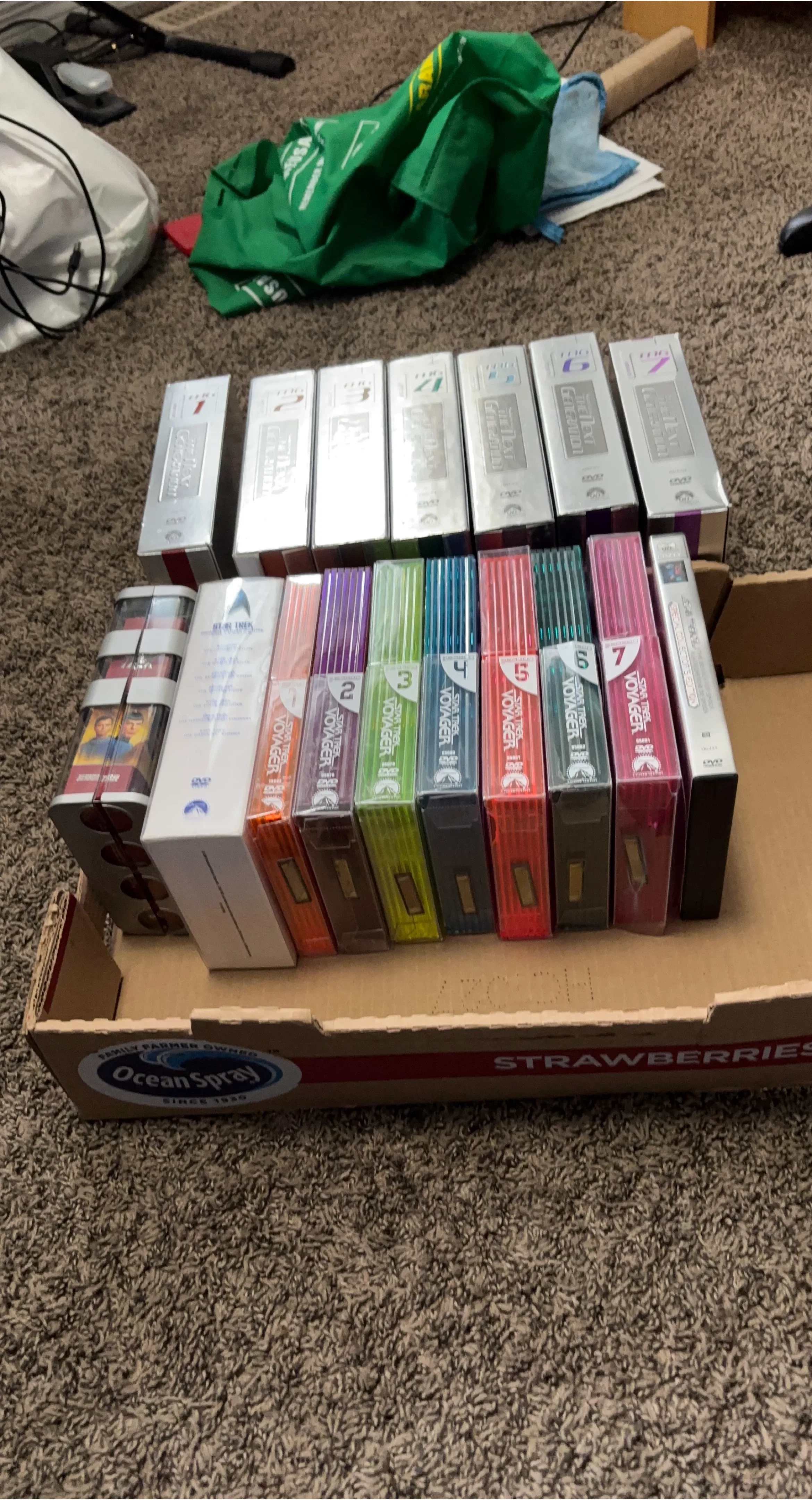 Star Trek Voyager & Next Generation DVDs