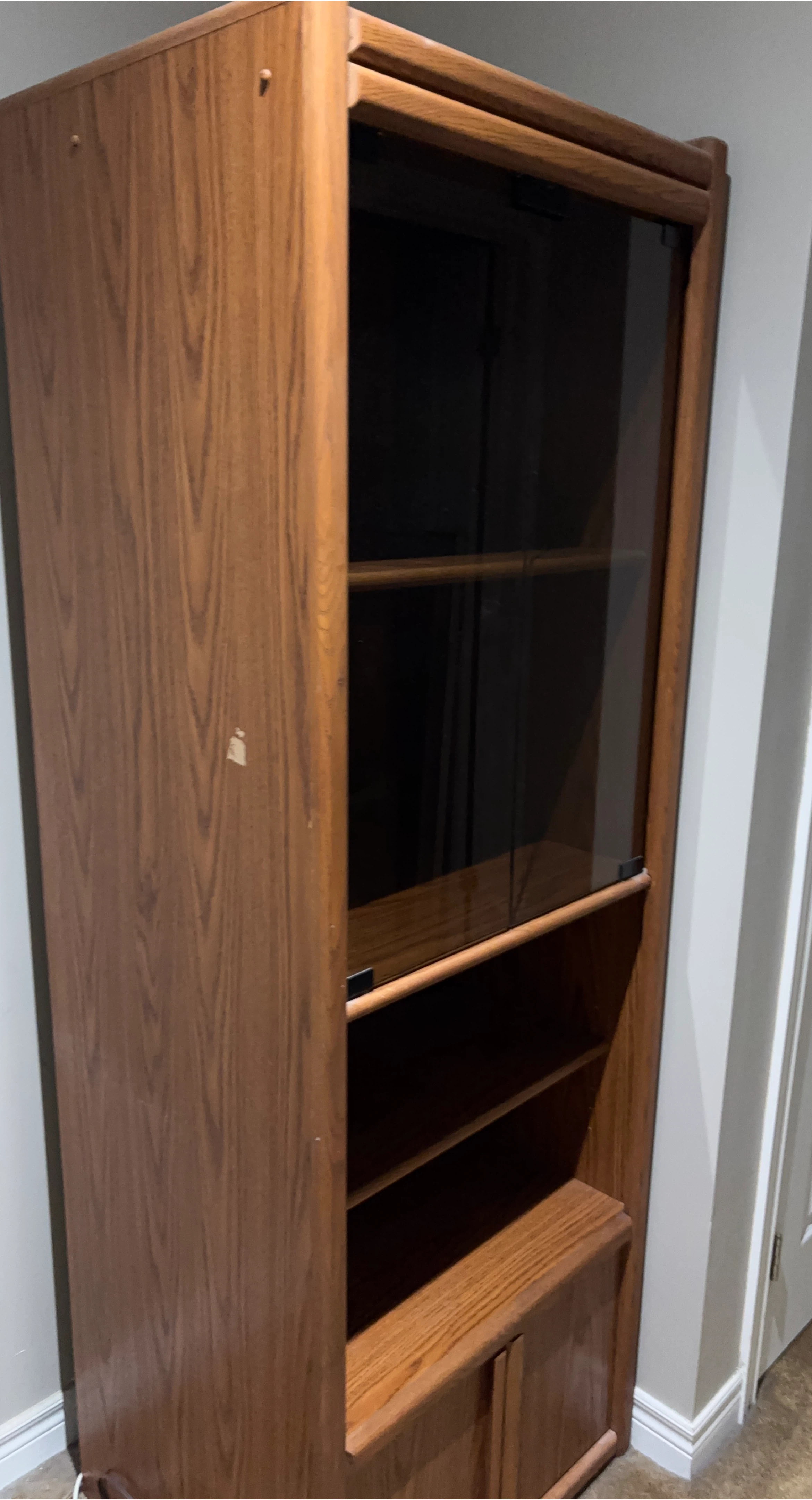 Wooden Display Cabinet