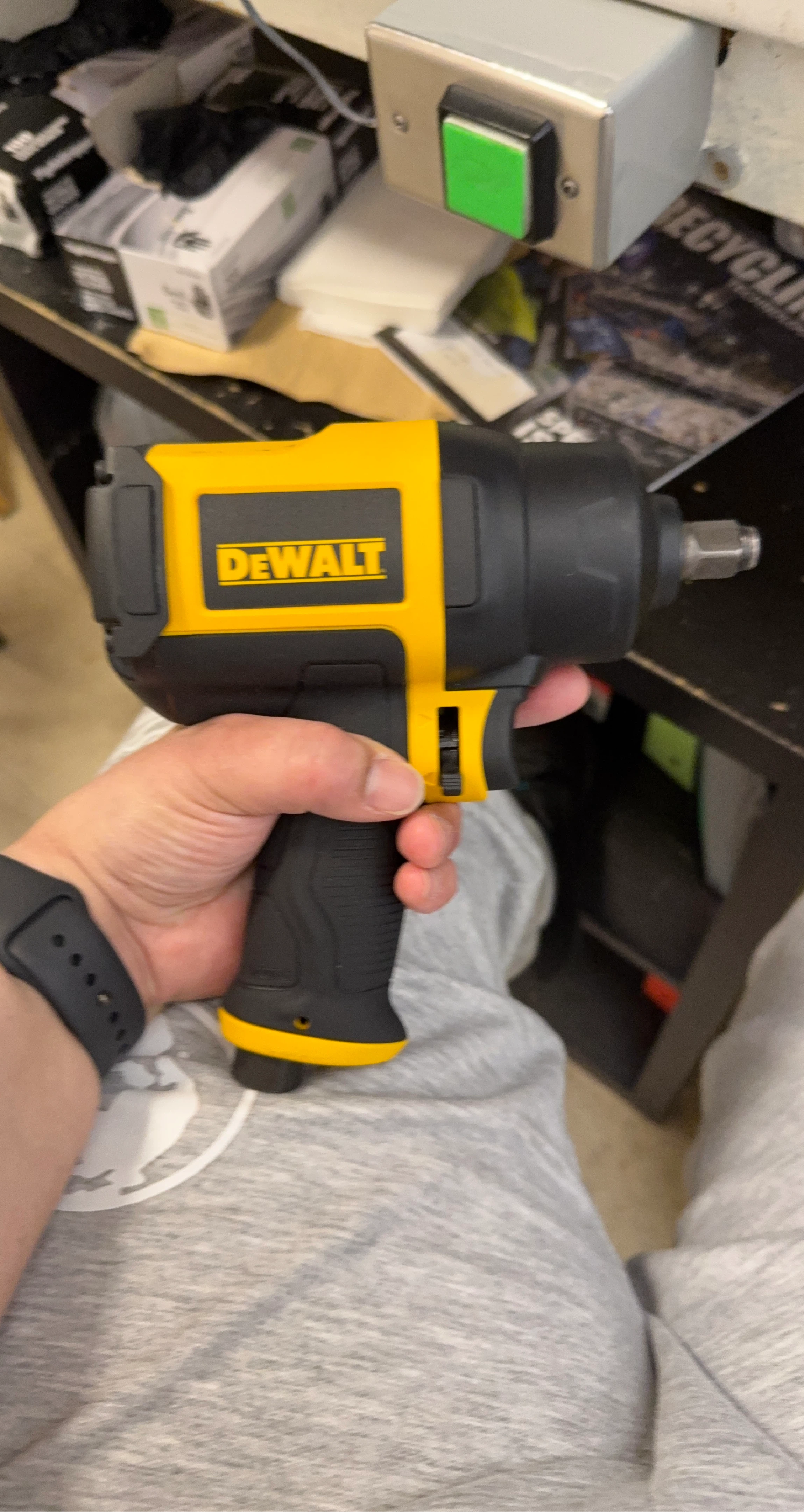 DeWalt Impact Wrench - Yellow & Black thumbnail