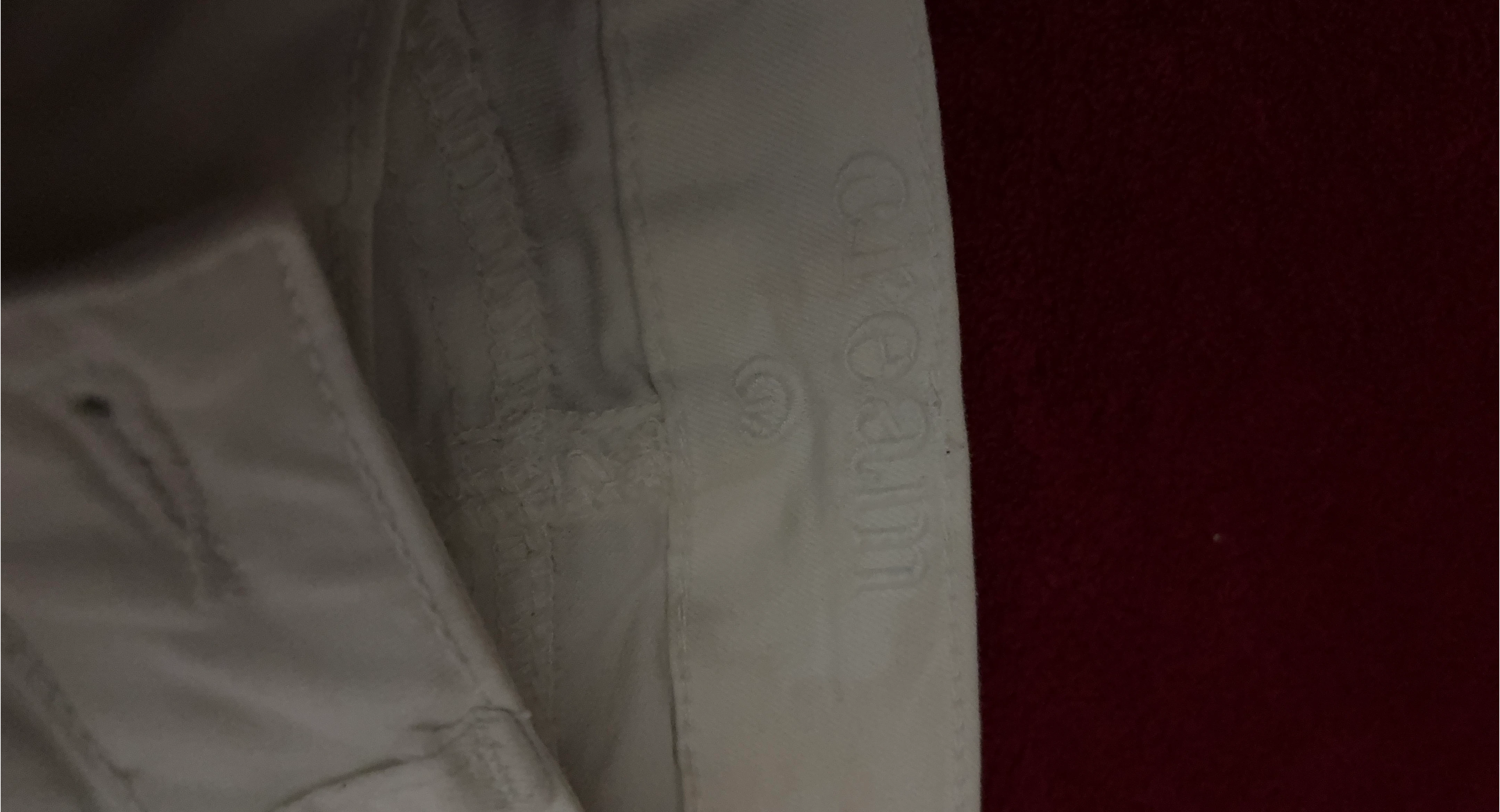 Cream coloured jeans