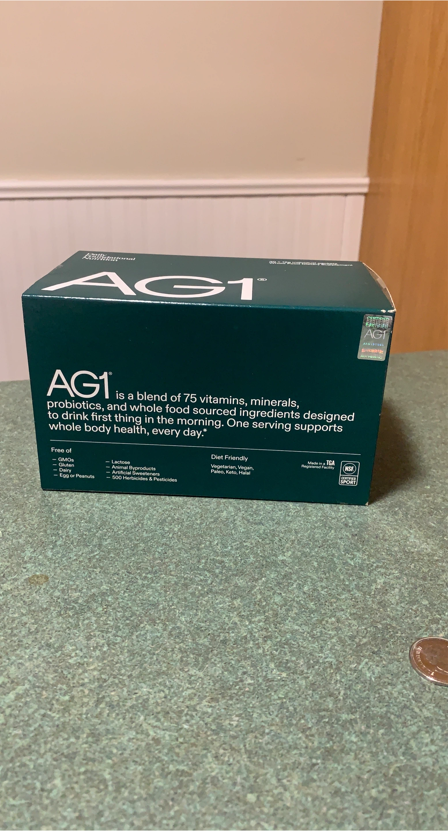 AG1 Daily Nutritional Supplement thumbnail