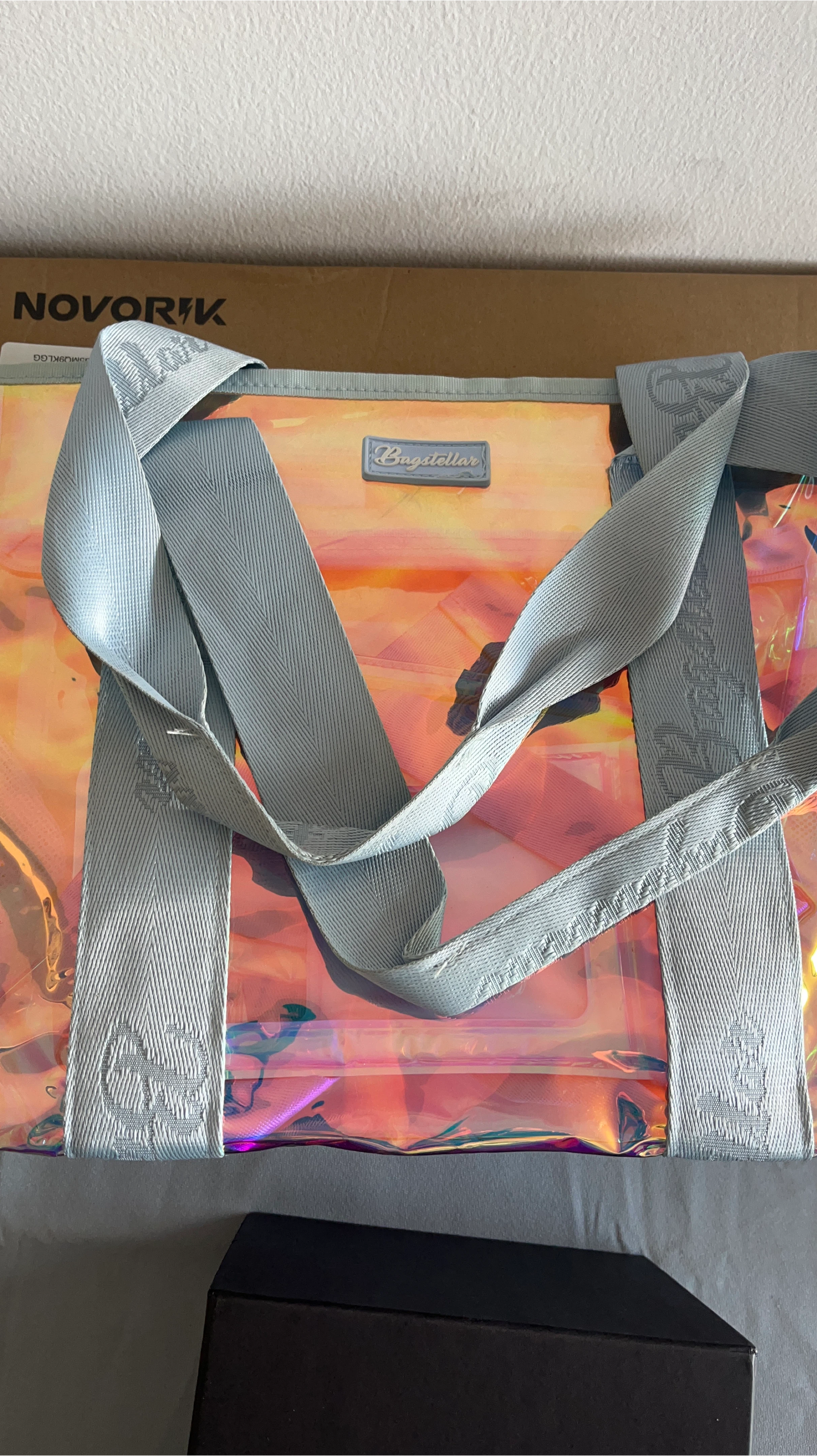 Bagstella Holographic Tote Bag thumbnail