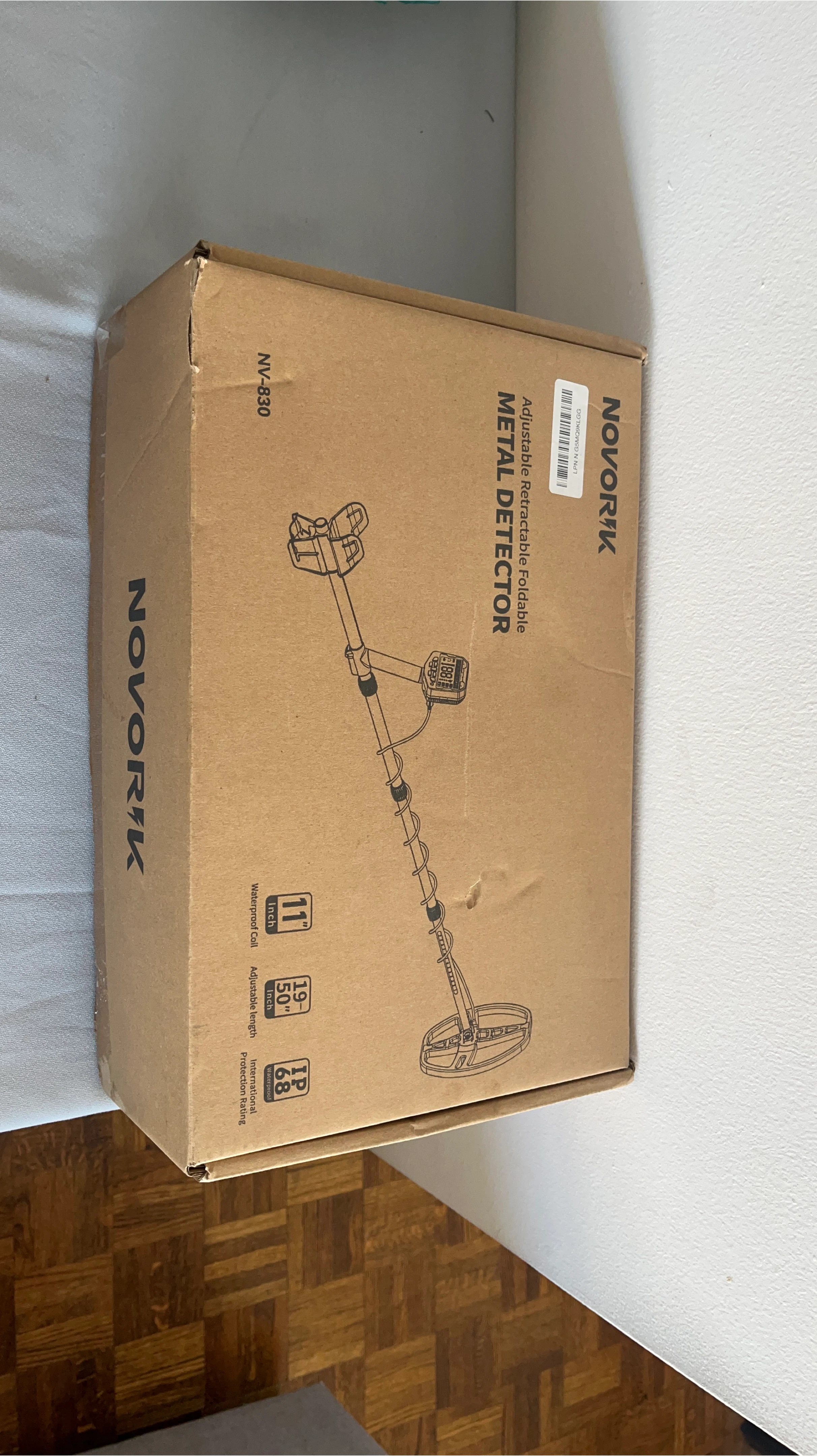 NOVORIK NV-830 Metal Detector - New in Box! thumbnail