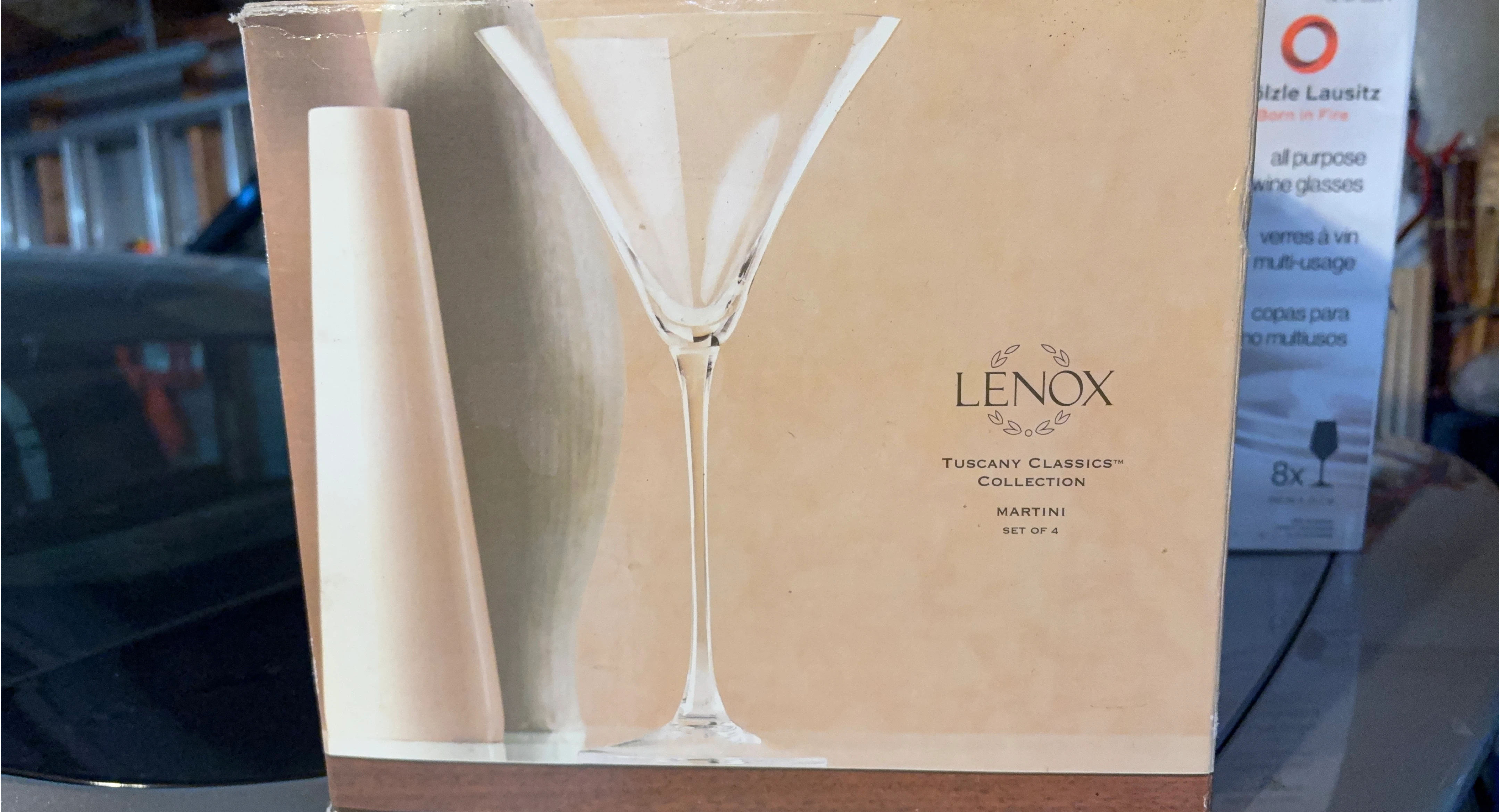 Lenox Tuscany Classics Martini Glasses (Set of 4) thumbnail