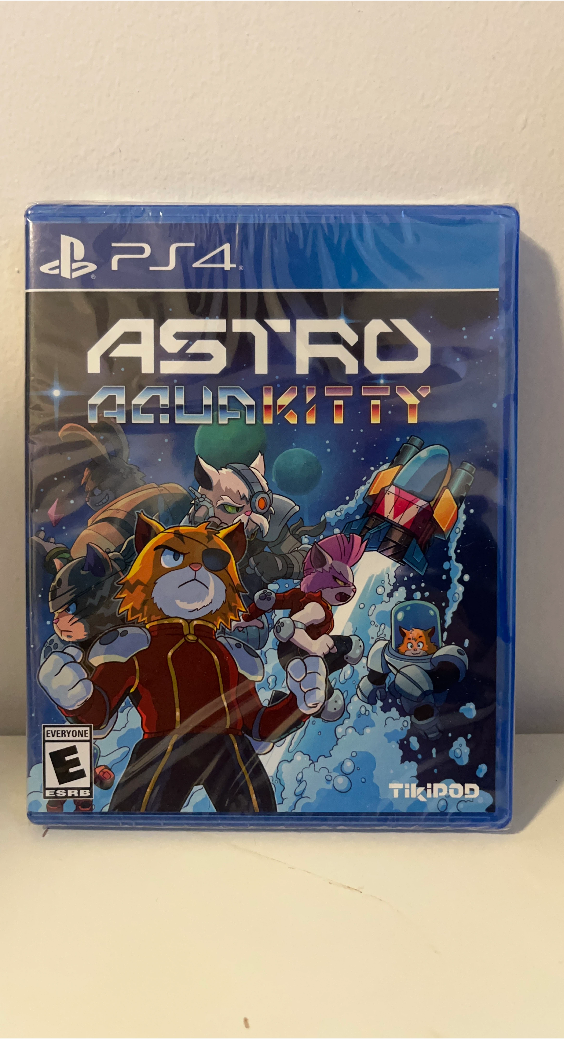Astro Aqua Kitty PS4 Game Limited Run Games #453 - New, Sealed thumbnail