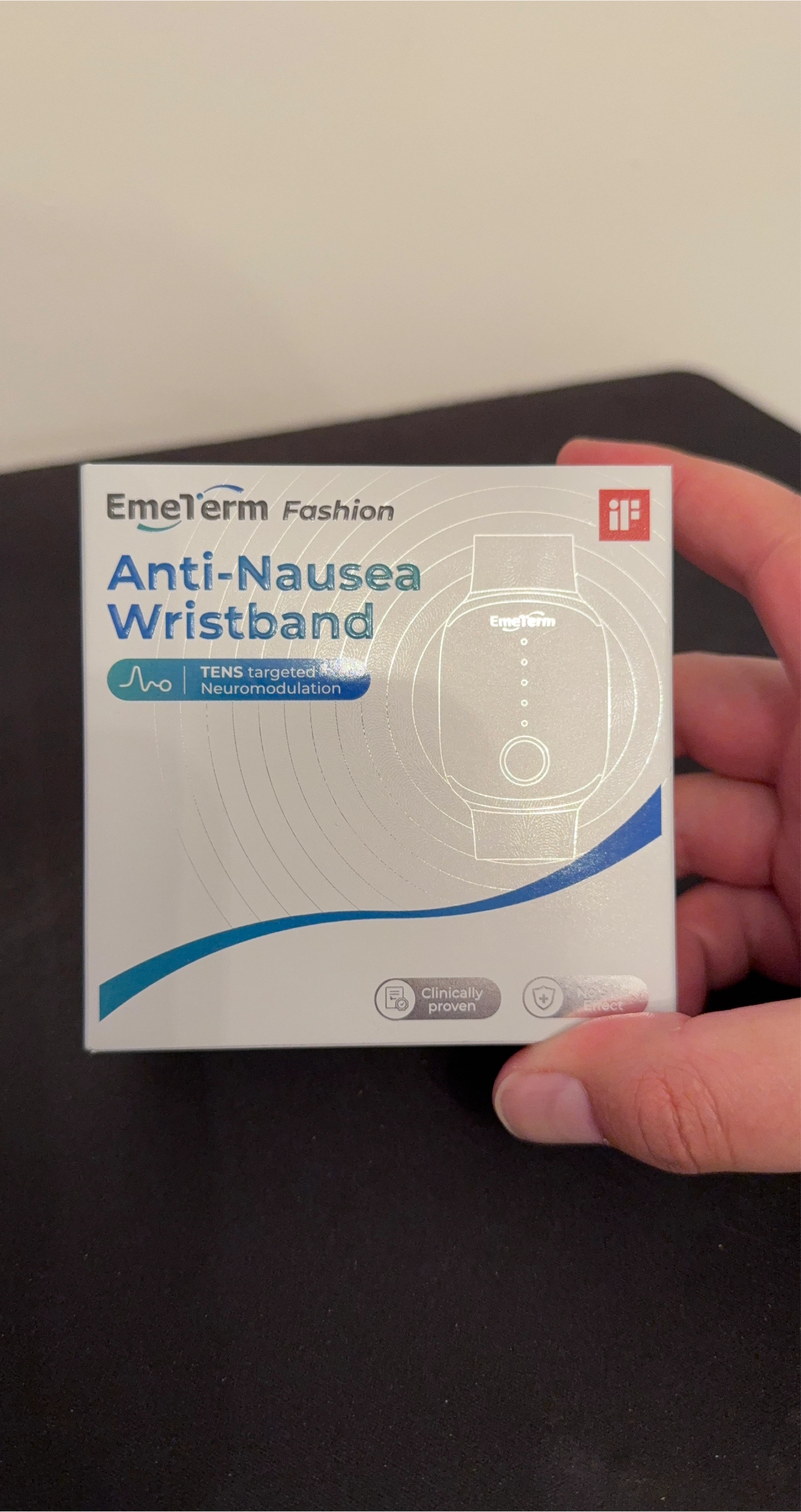 EmeTerm Fashion Anti-Nausea Wristband - Like New!