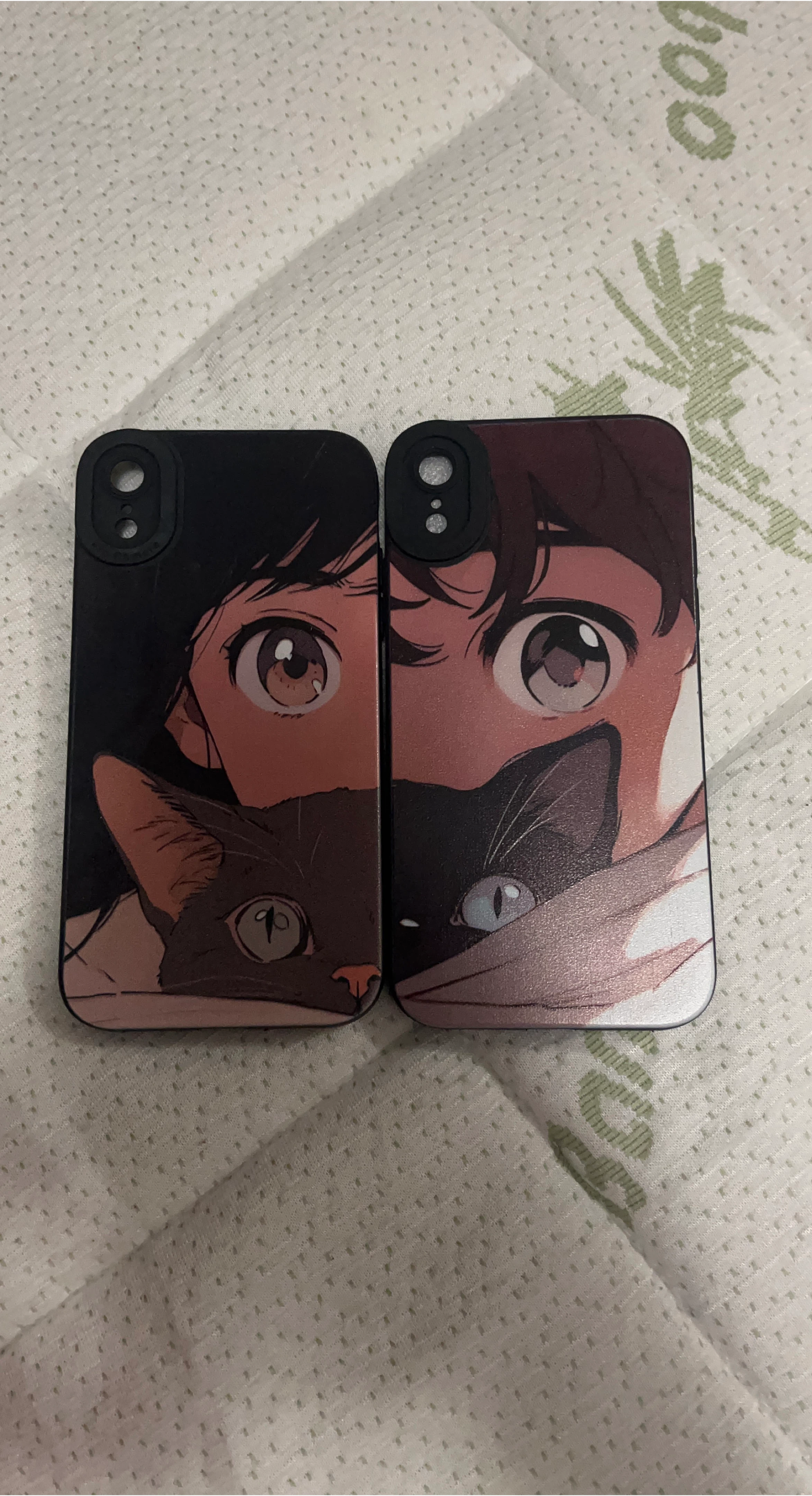 Anime Cat iPhone XR Cases - Set of 2